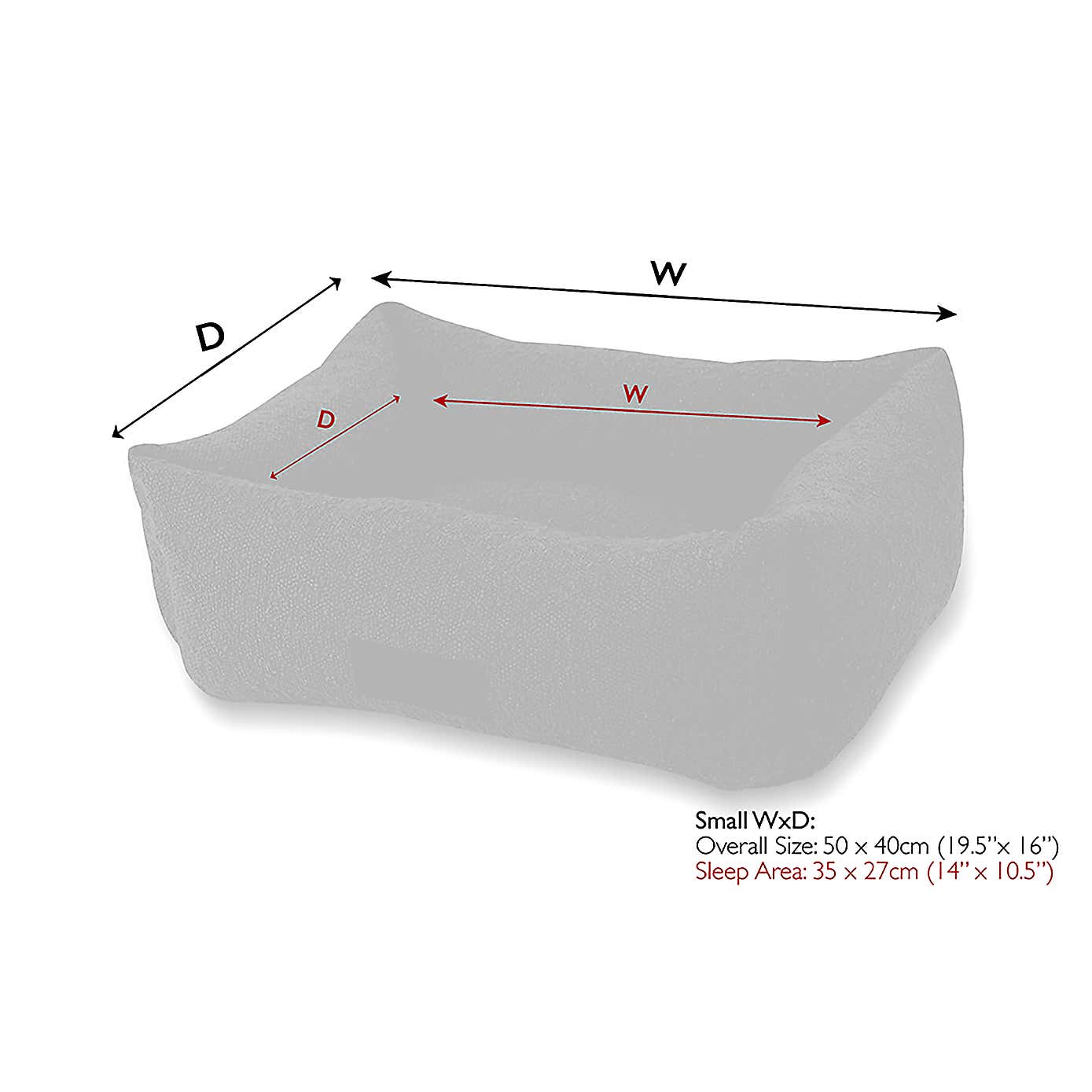 Scruffs Boucle Box Bed