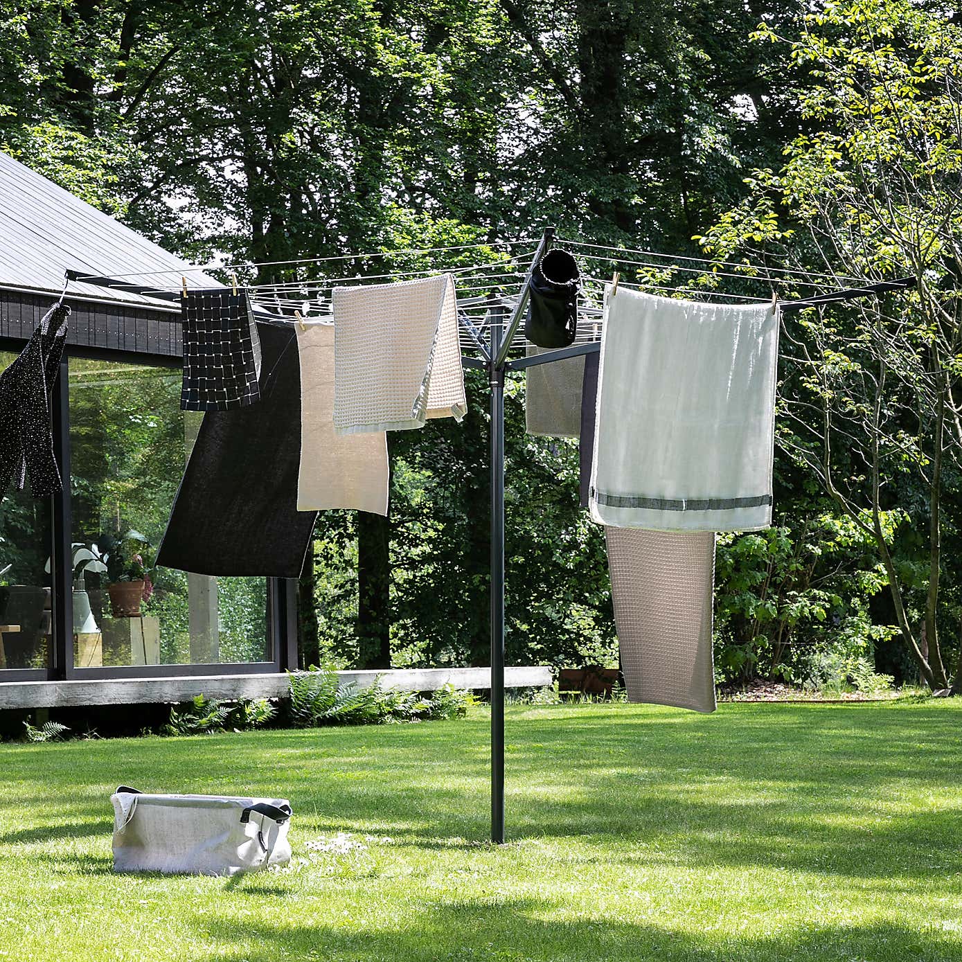 Brabantia Topspinner 4 Arm Rotary Washing Line, 50m