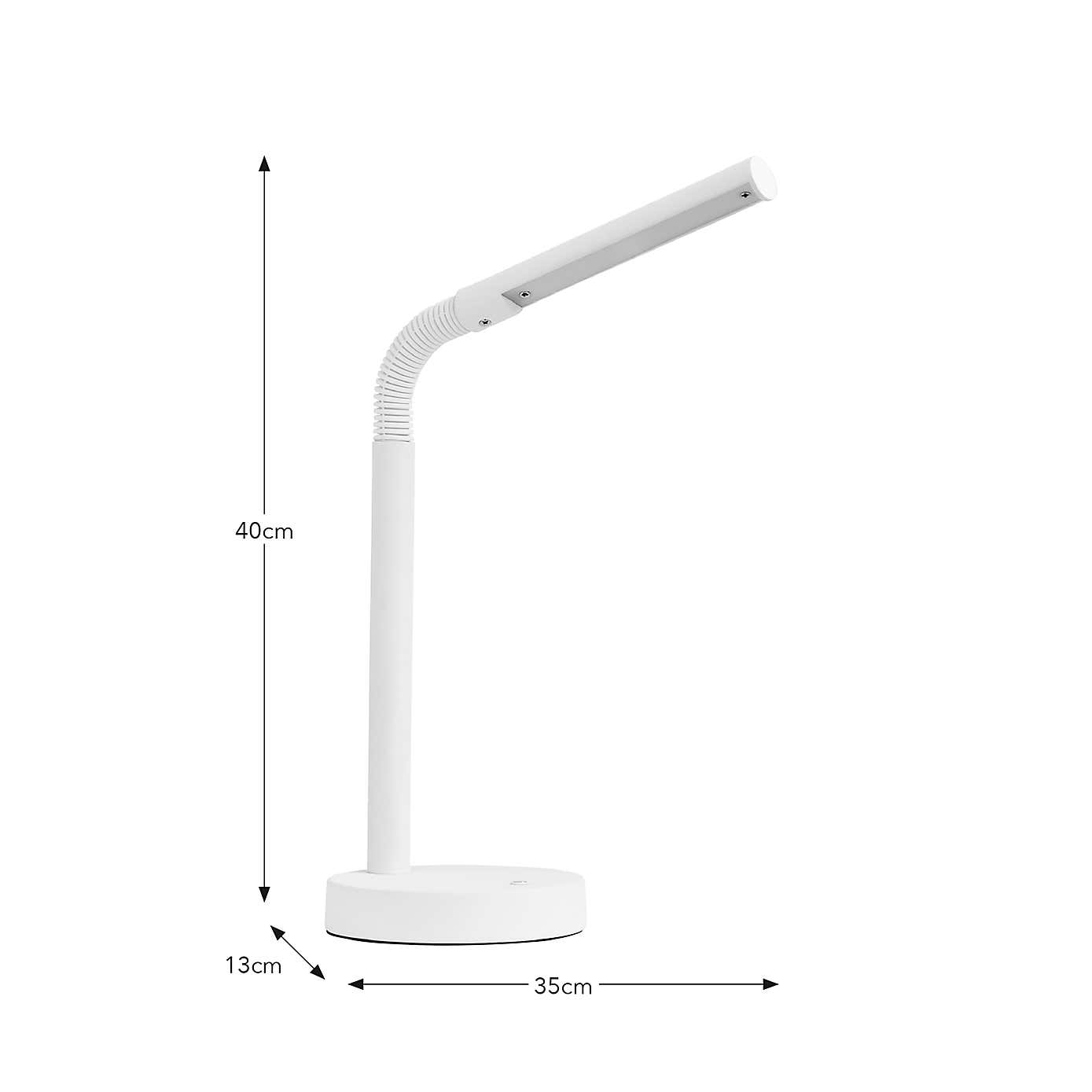 Modern Metal Rechargeable Touch Table Lamp