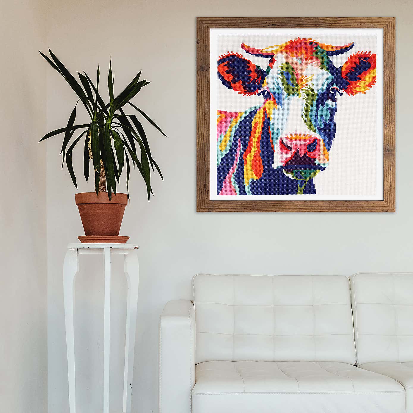 Cross Stitch Cow