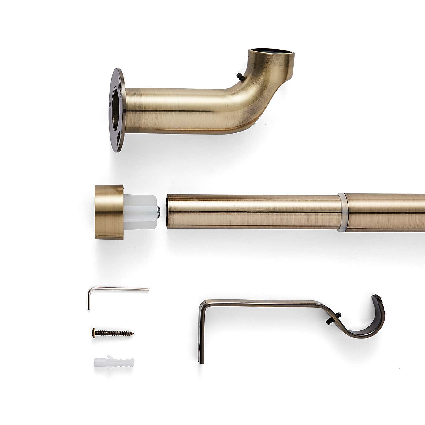 Trinity Room Darkening Extendable Eyelet Curtain Pole