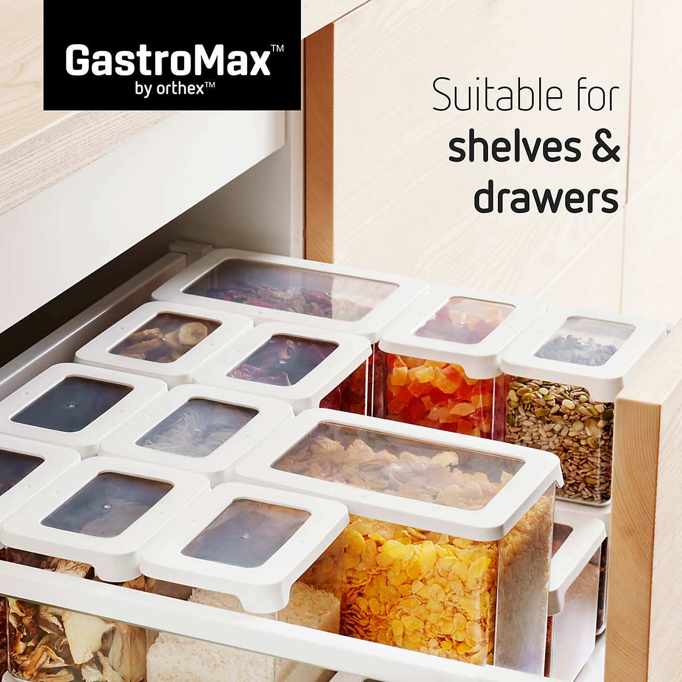 GastroMax Dry Foodkeeper Set of 3
