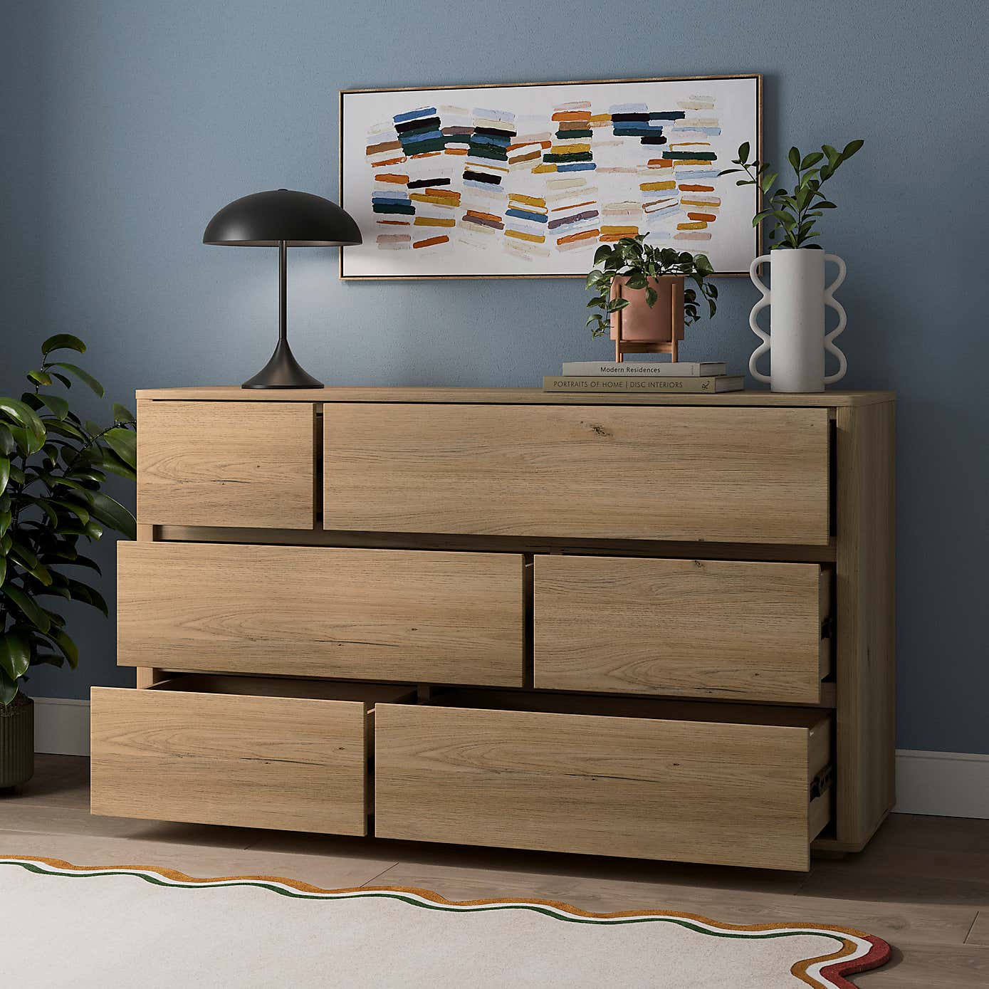 Malik 6 Drawer Chest