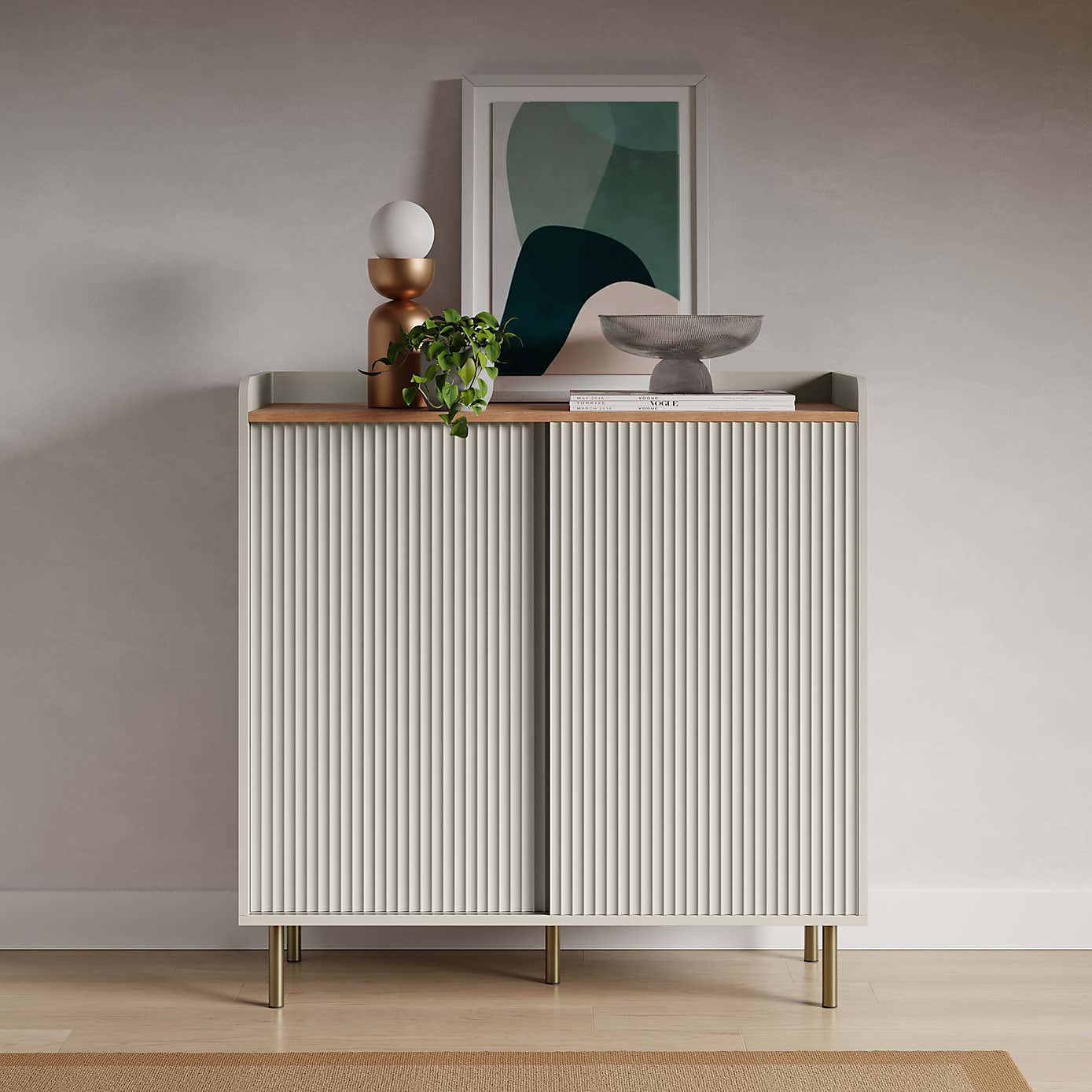 Georgi Small Sideboard Black
