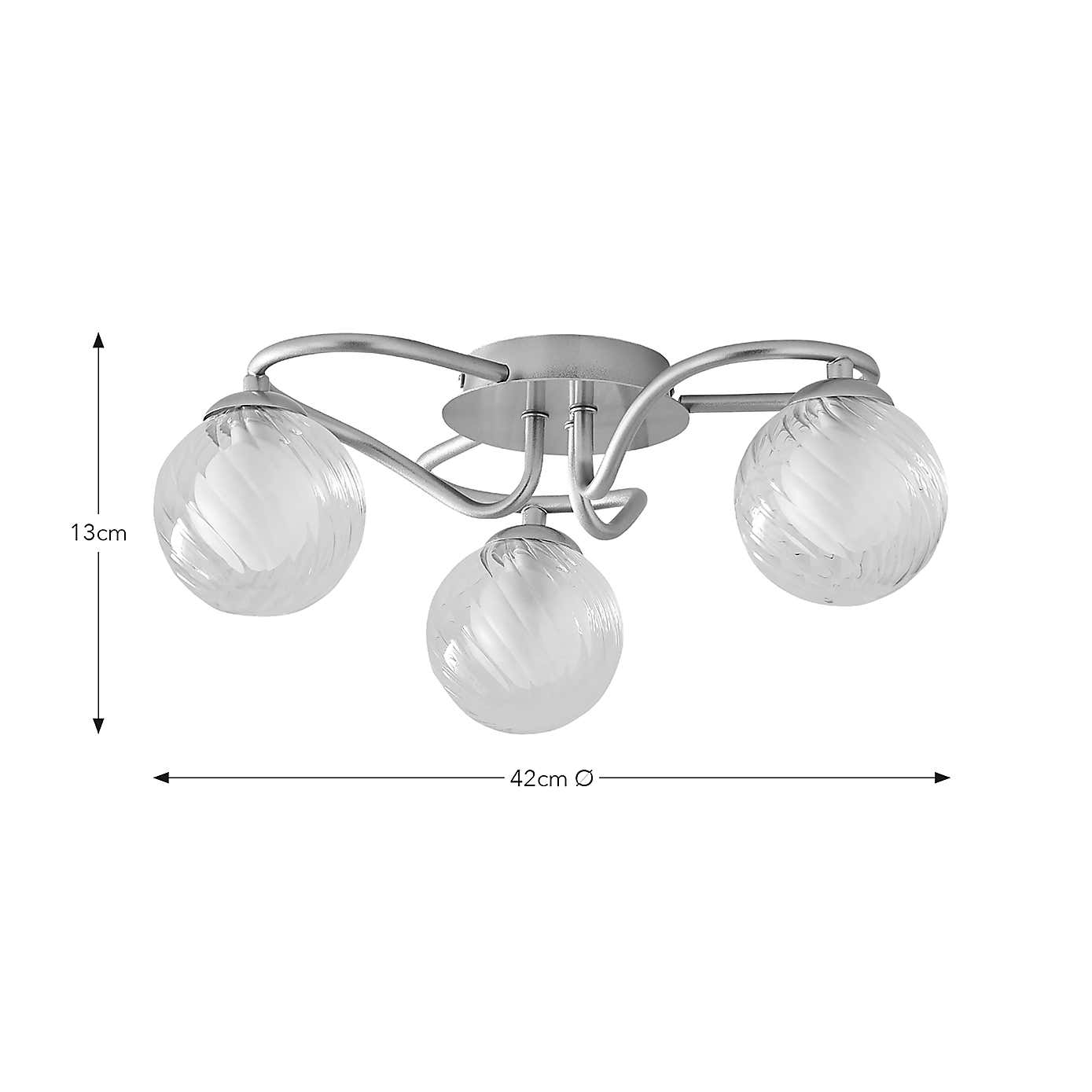 Selana Semi Flush Ceiling Light