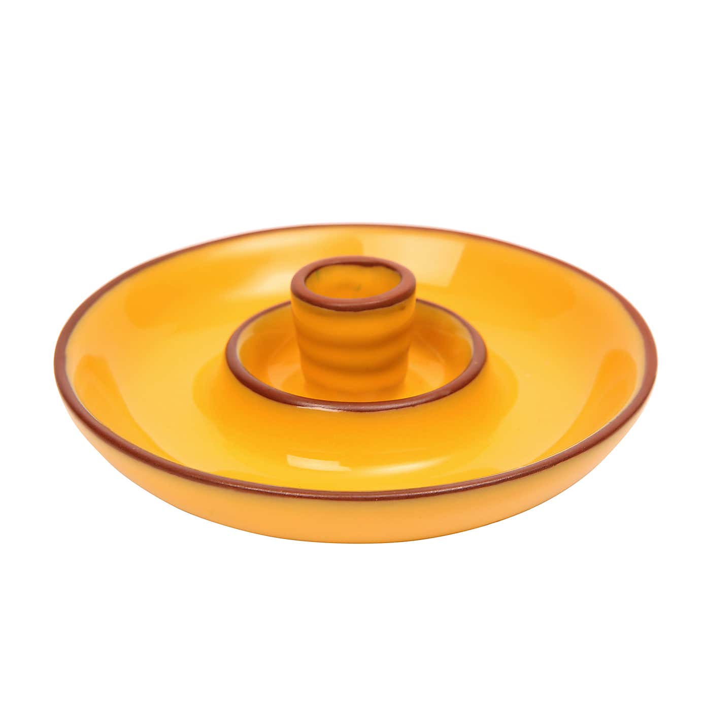 Dexam Sintra Glazed Terracotta Olive Dish