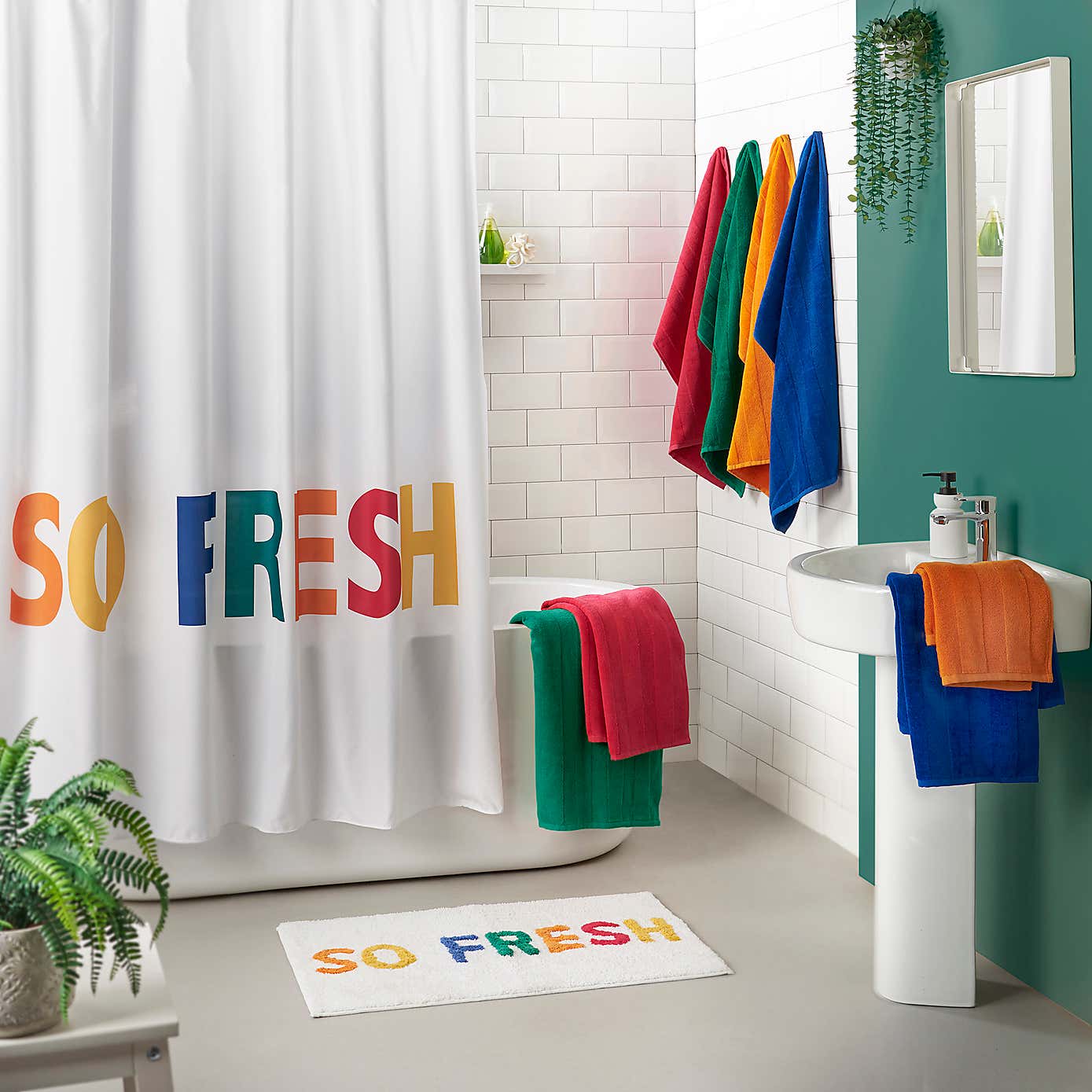 Elements Stripe Cotton Towel