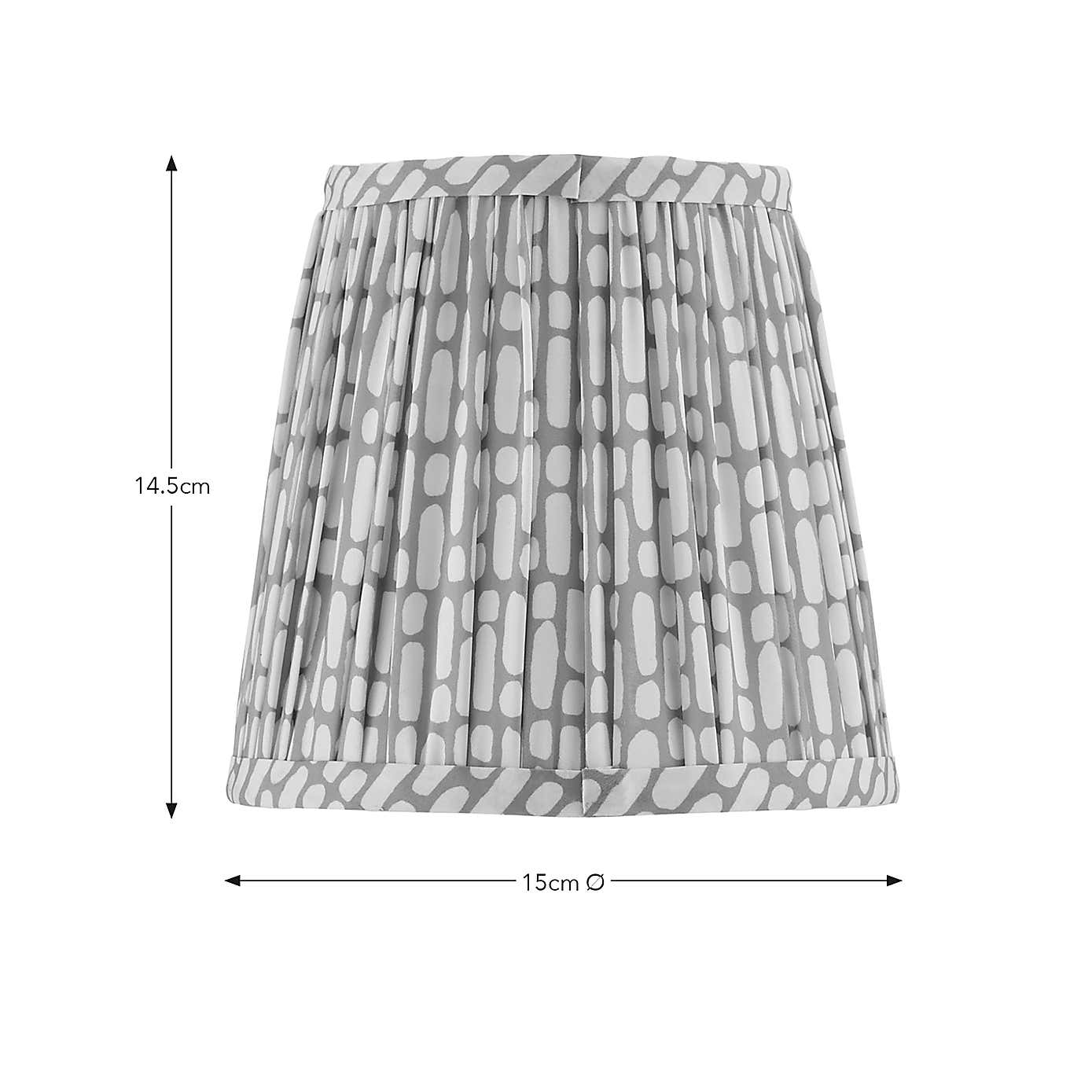 Dash Ruched Tapered Lamp Shade