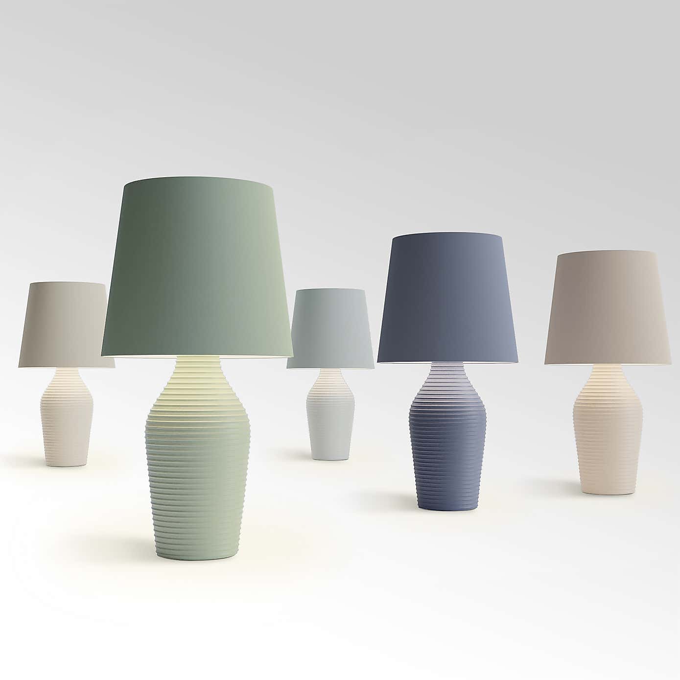 Luna Stoneware Table Lamp