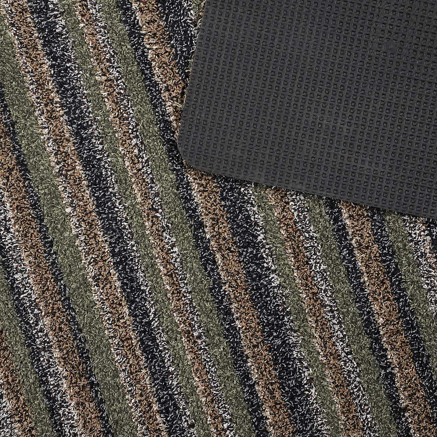 Marvel Striped Washable Cotton Utility Mat