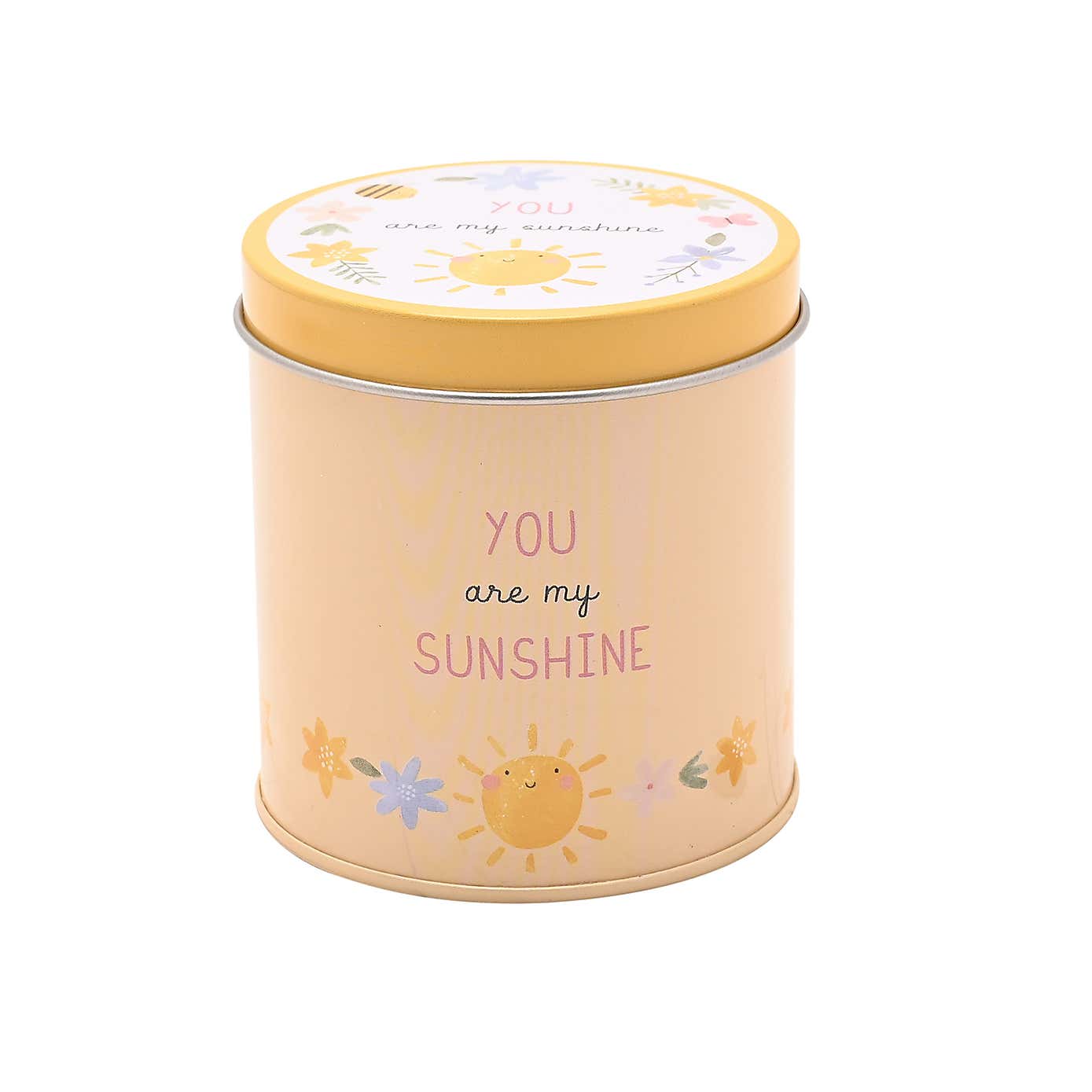 Lemon You Are My Sunshine Tin Candle