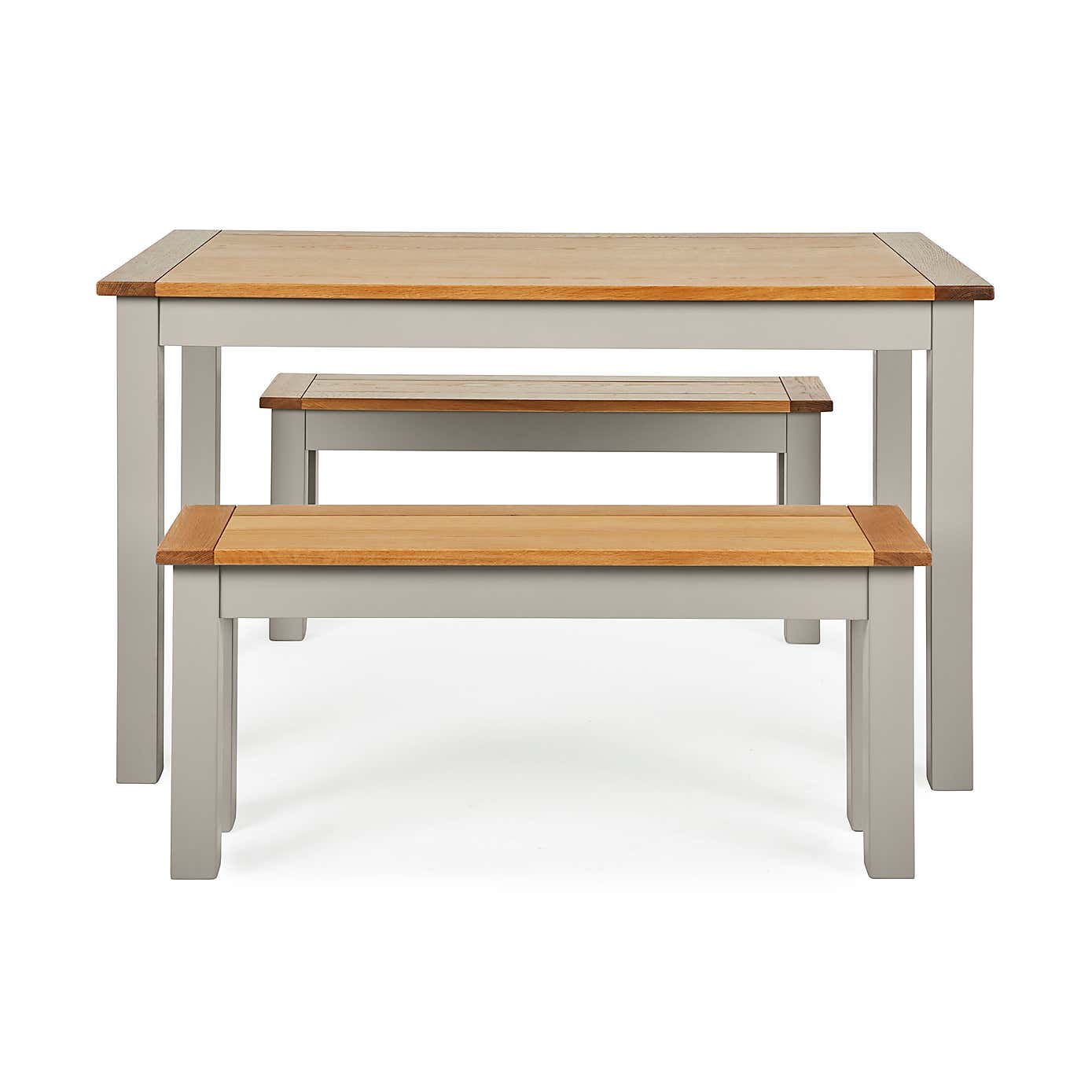 Clifford Dining Bench Set Grey