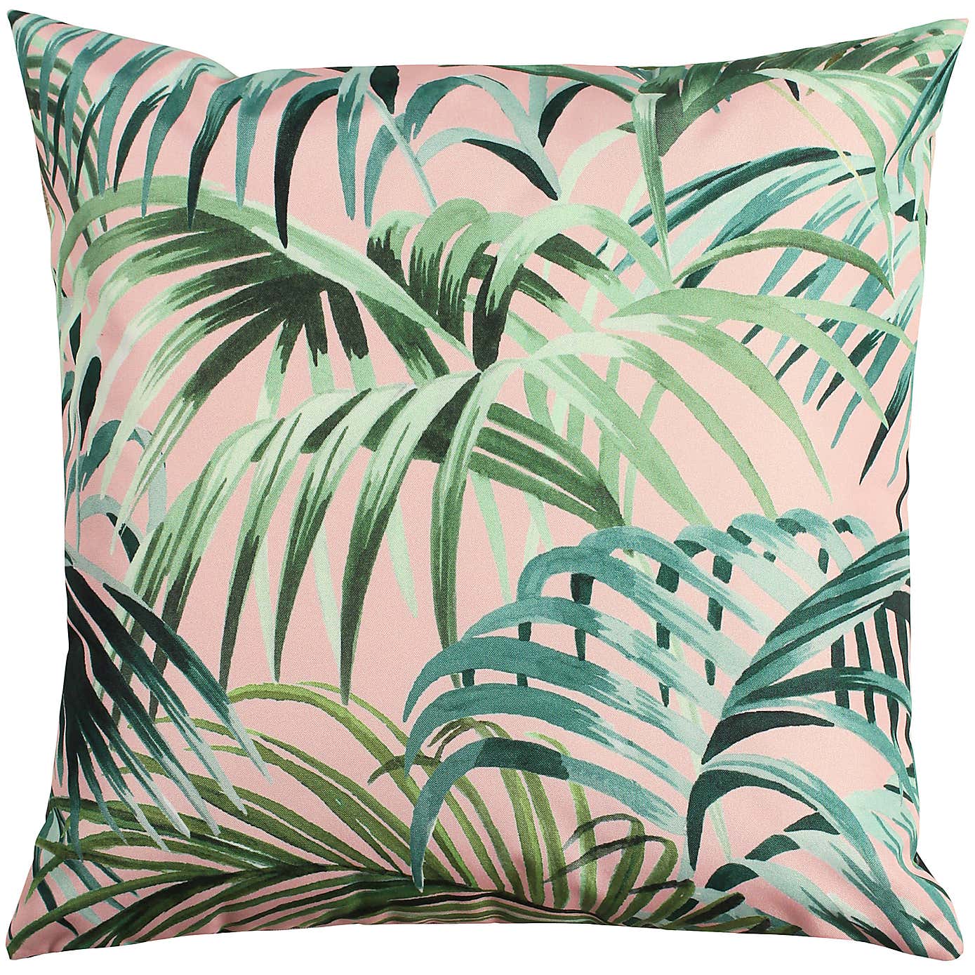Jungle Blush and Forest Outdoor Cushion