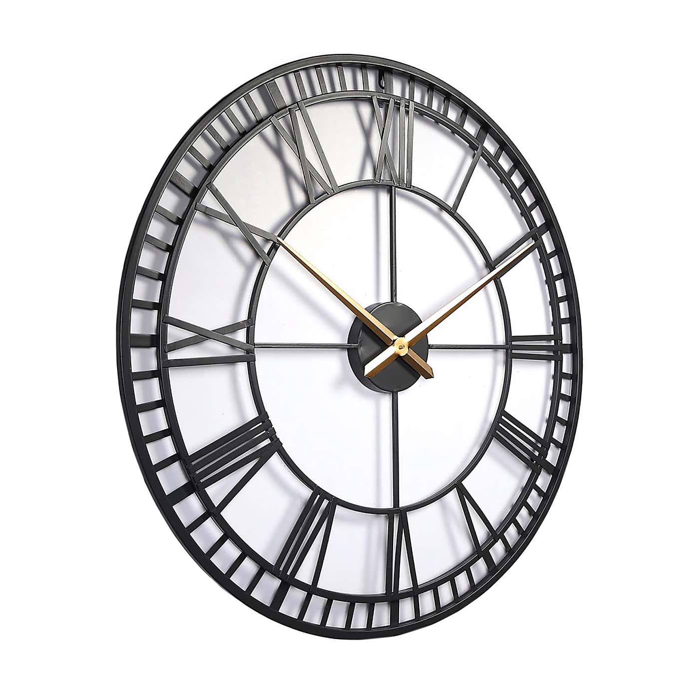Large Skeleton 80cm Wall Clock