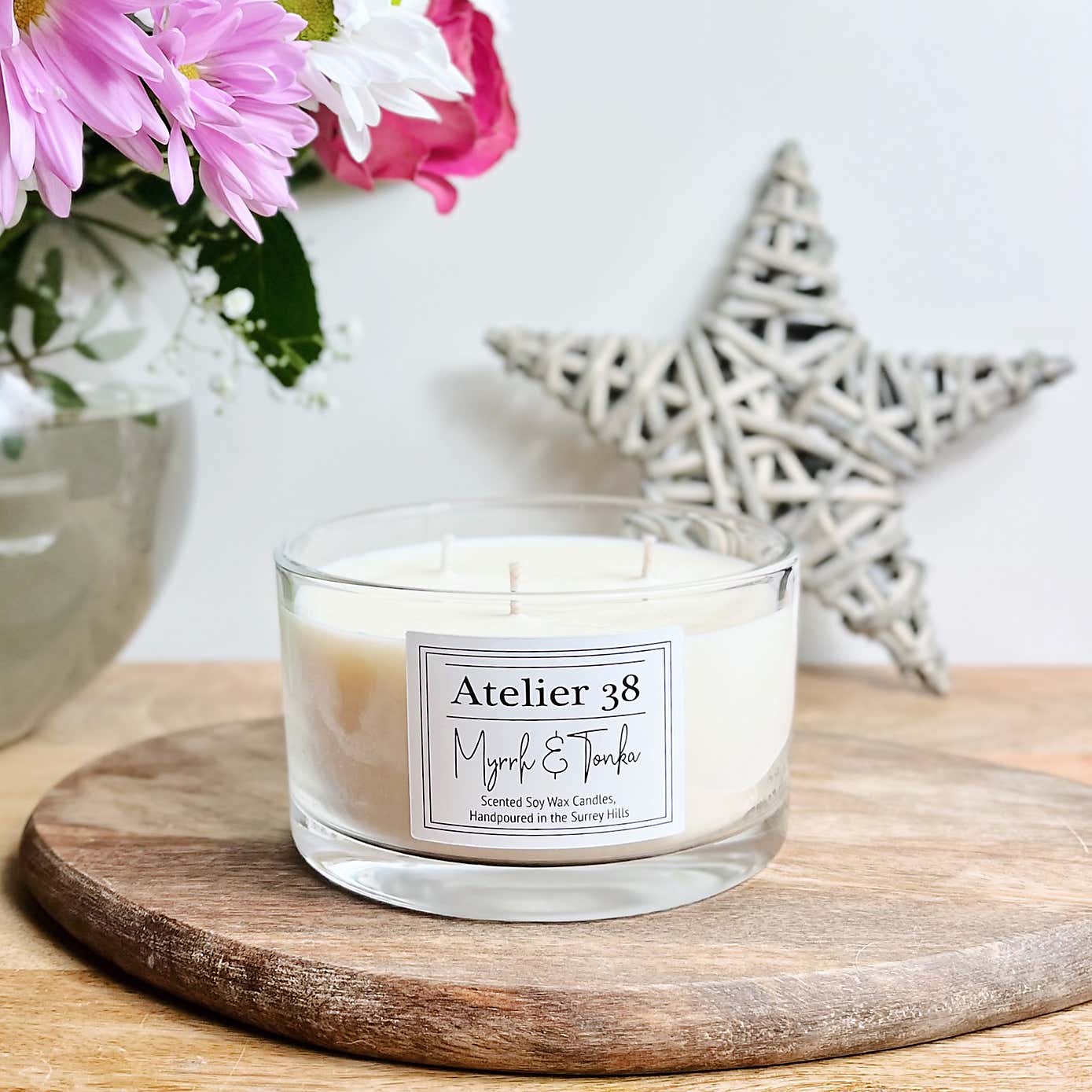 Atelier 38 Myrrh & Tonka Large Multi Wick Candle