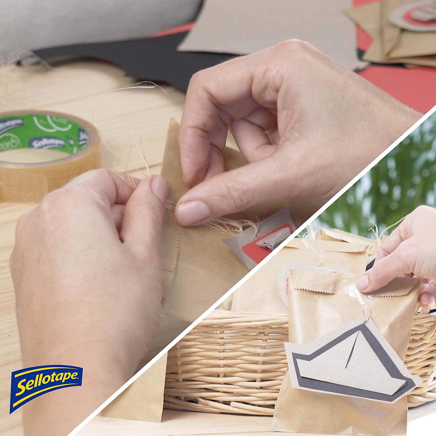 Zero Plastic Sellotape 24mm x 30m