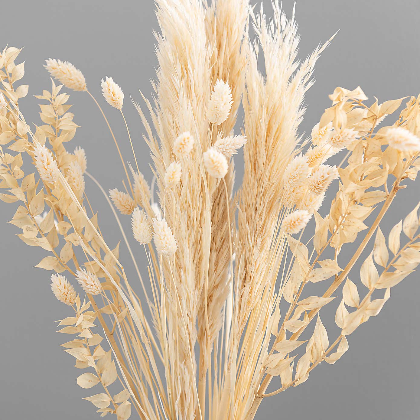 Dried Wheat and Grass Bouquet