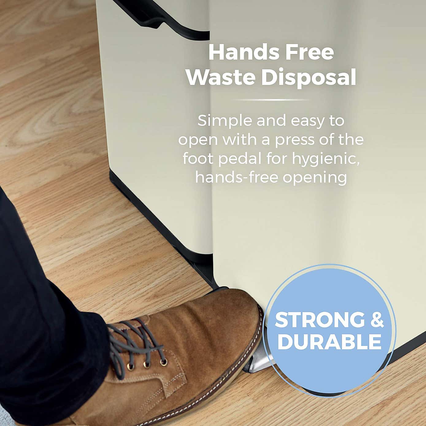 Tower 60L Recycling Pedal Bin with Drawer