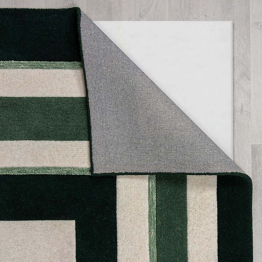 Maze Illusion Wool Rug