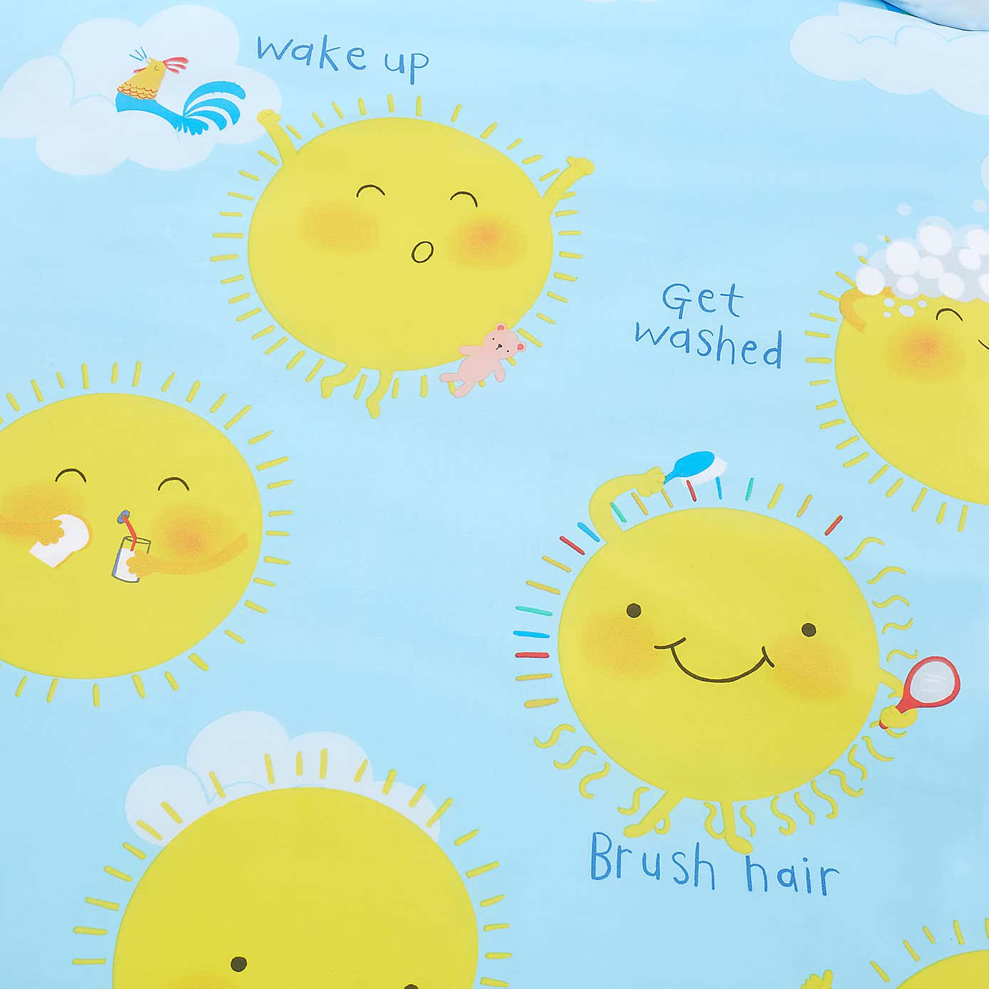 Ready for the Day and Night Duvet Cover & Pillowcase Set