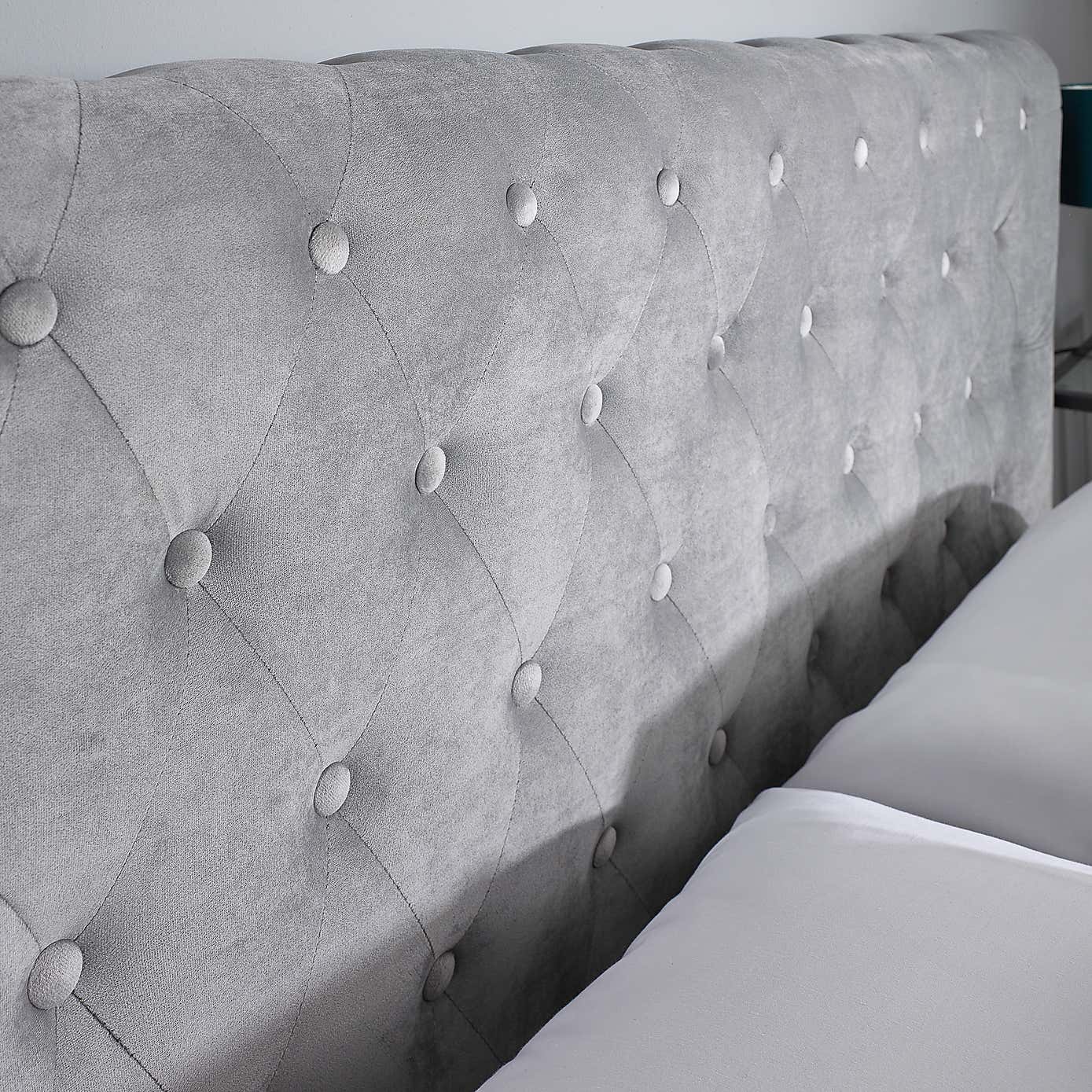 Chesterfield Ottoman Bed Frame, Velvet