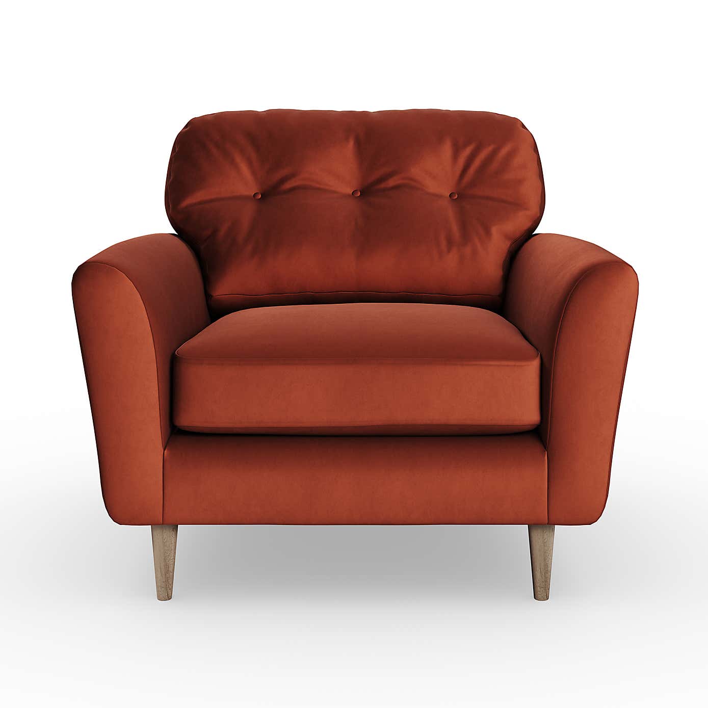 Sven Opulent Velvet Snuggle Chair