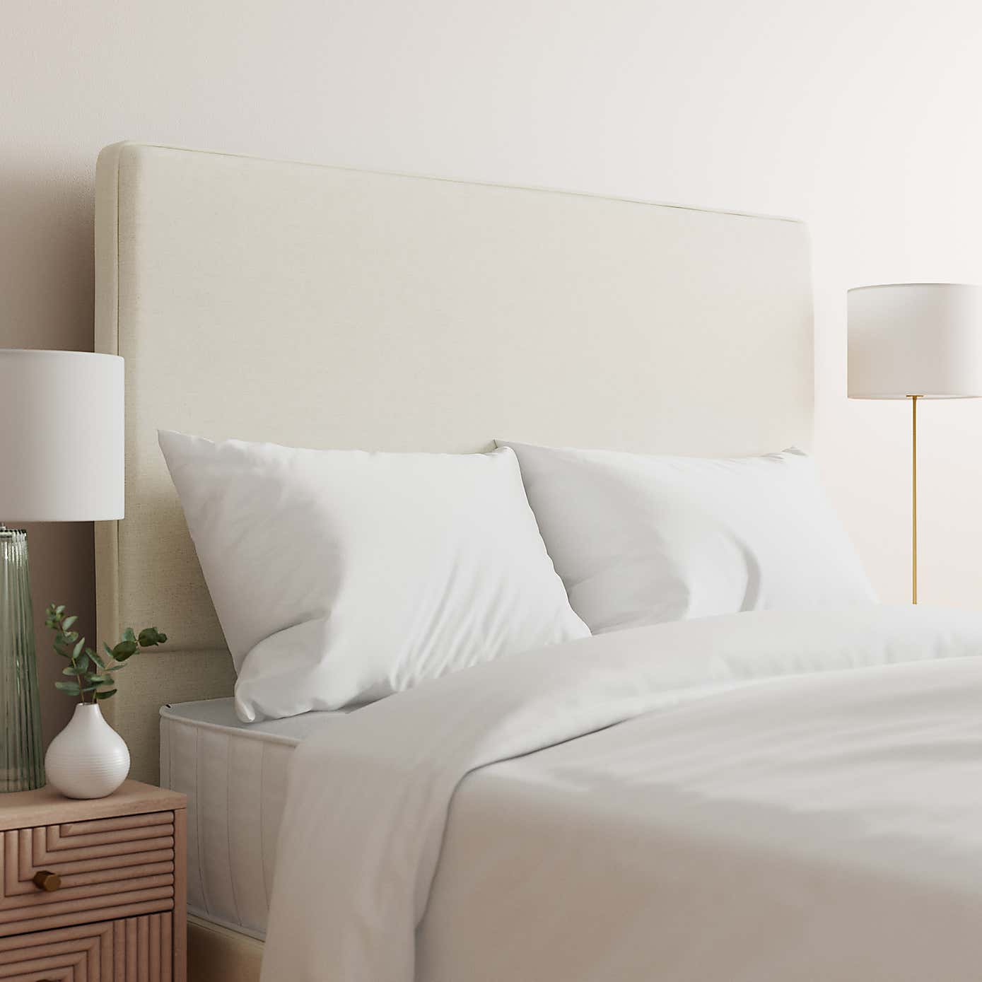 Linen Plain Headboard