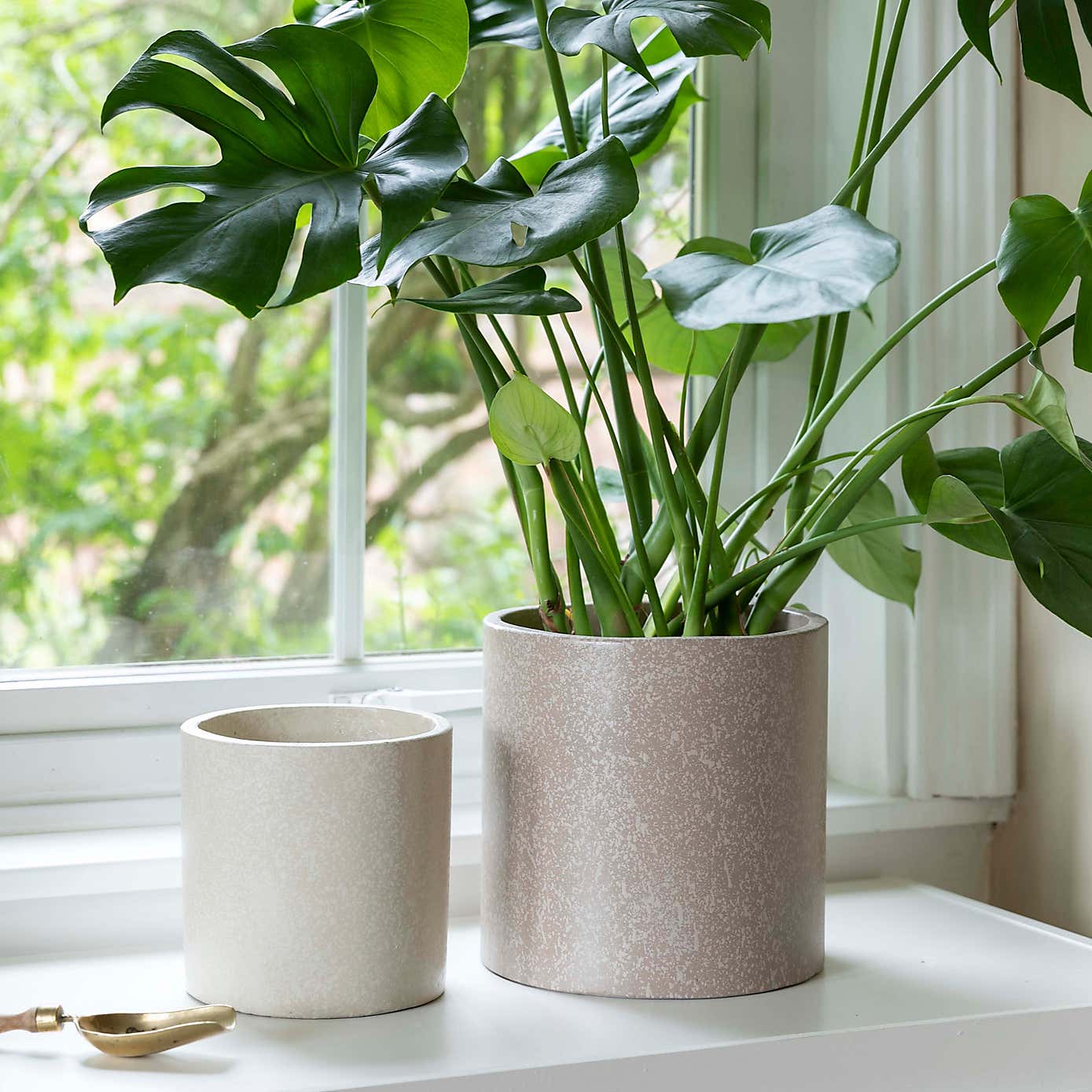 Set of 3 Valetta Terrazzo Planters