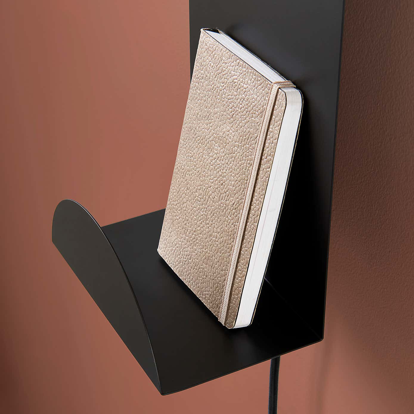 Elements Harton Shelved Wall Light