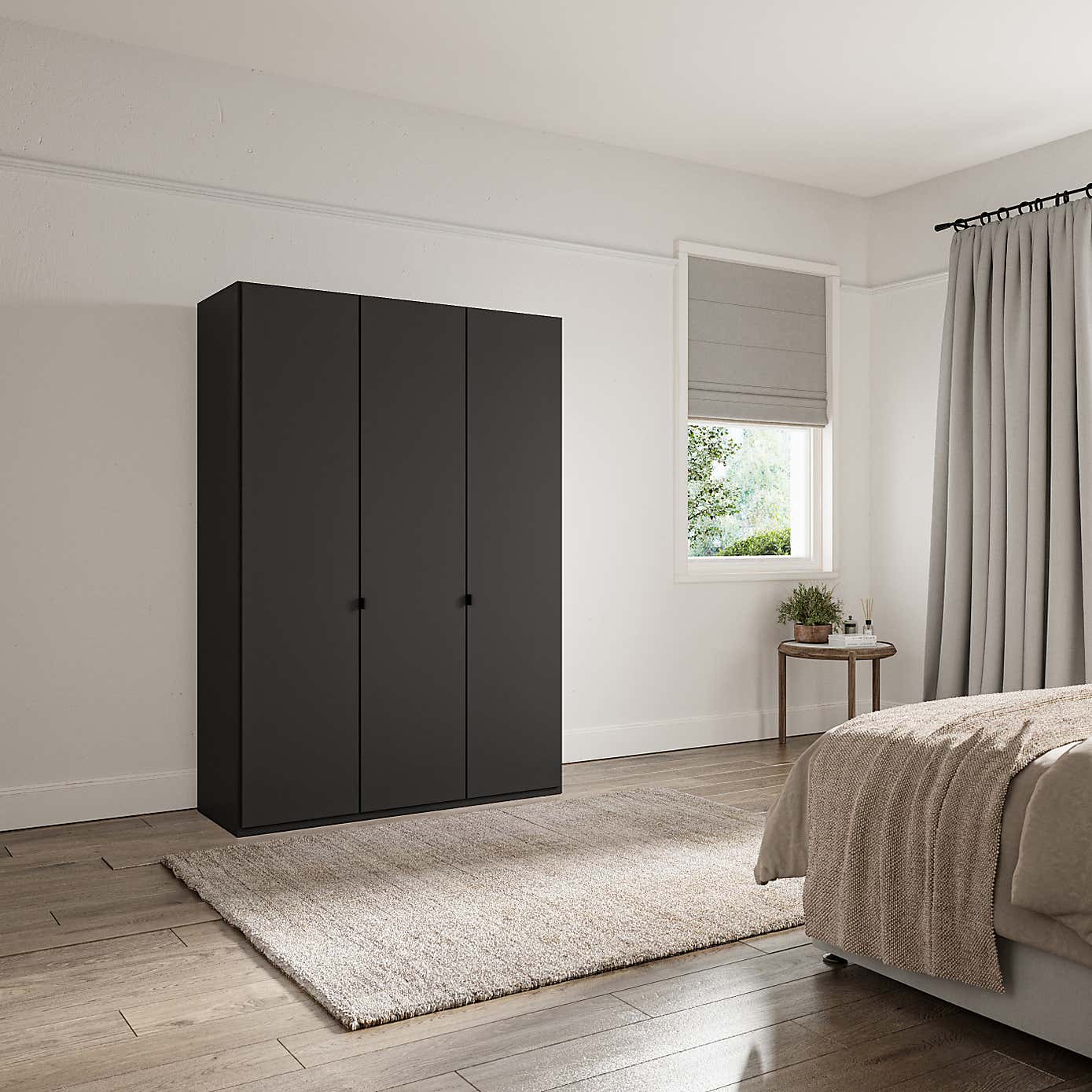 Kahla 1.5m 3 Door Wardrobe