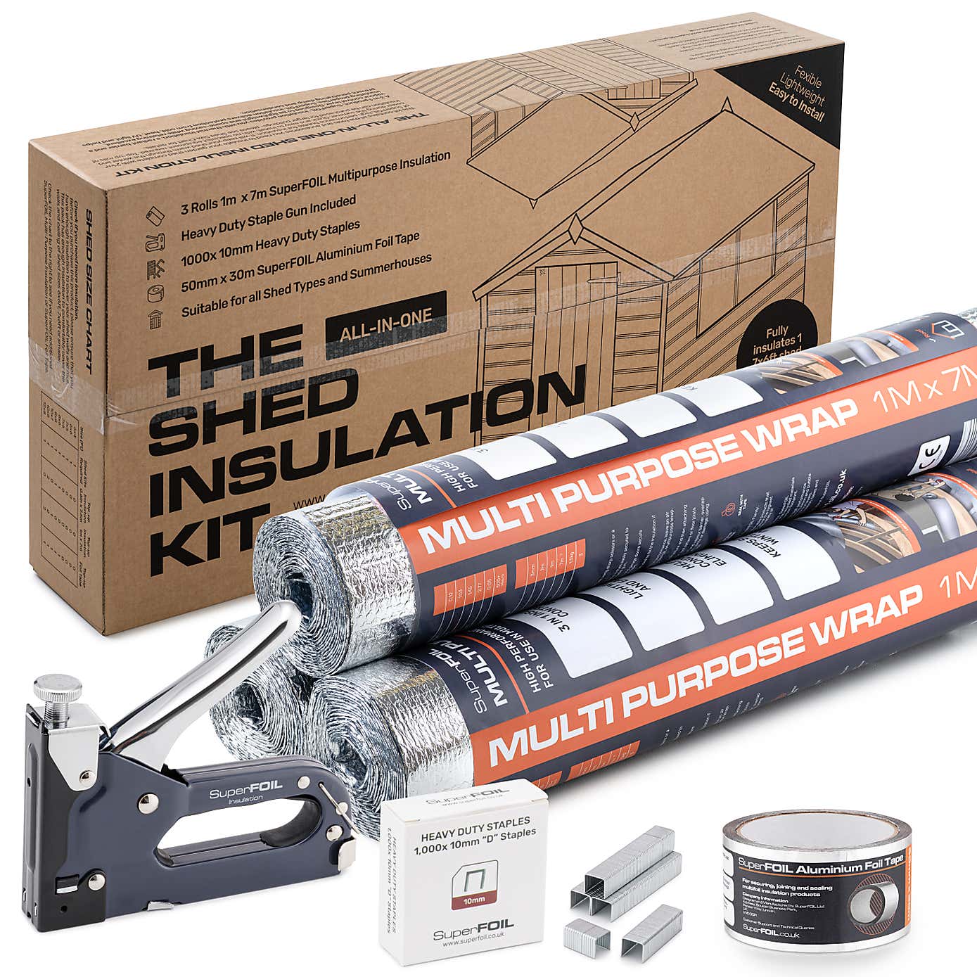 SuperFOIL The Shed Insulation Kit