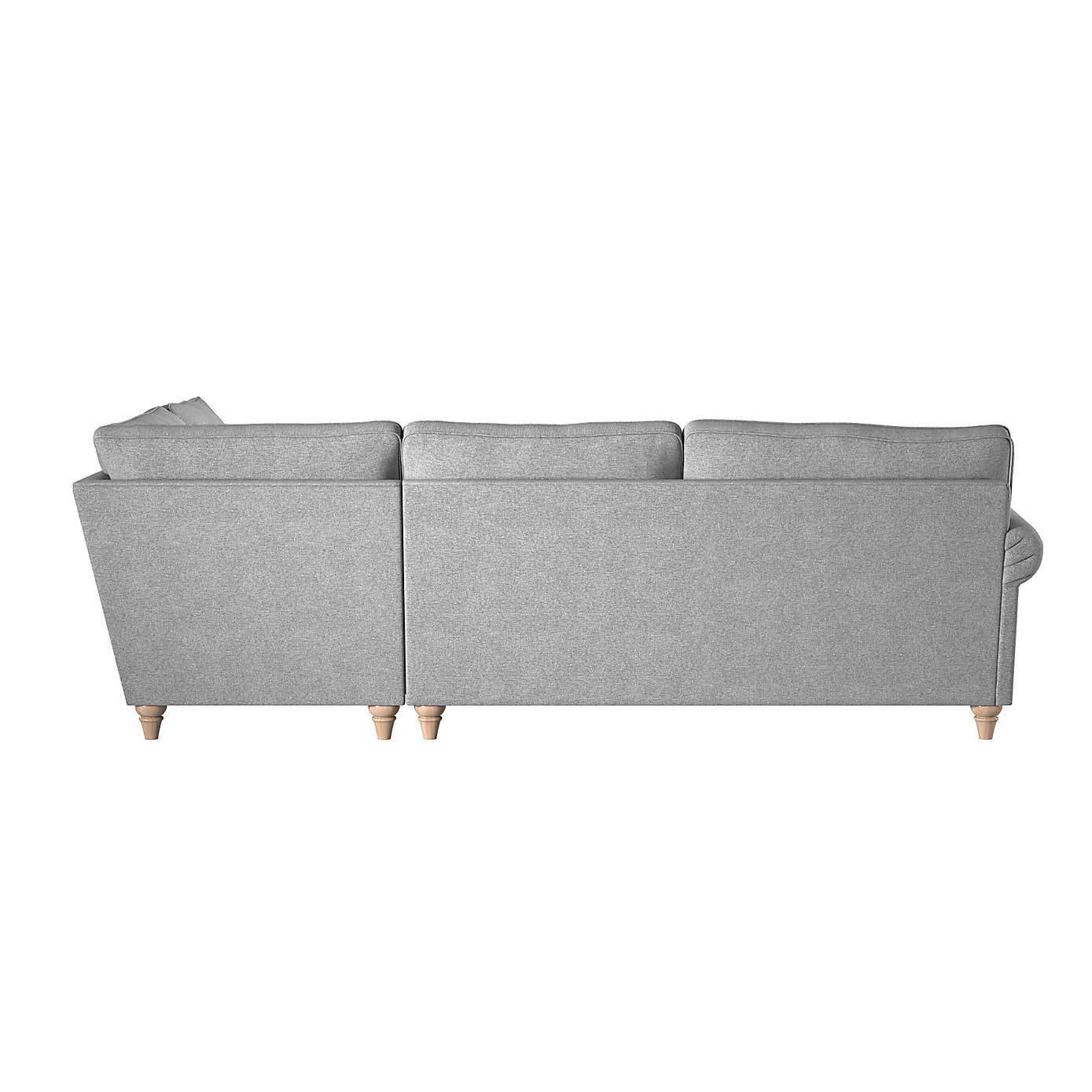 Rosa Chenille Large Corner Sofa