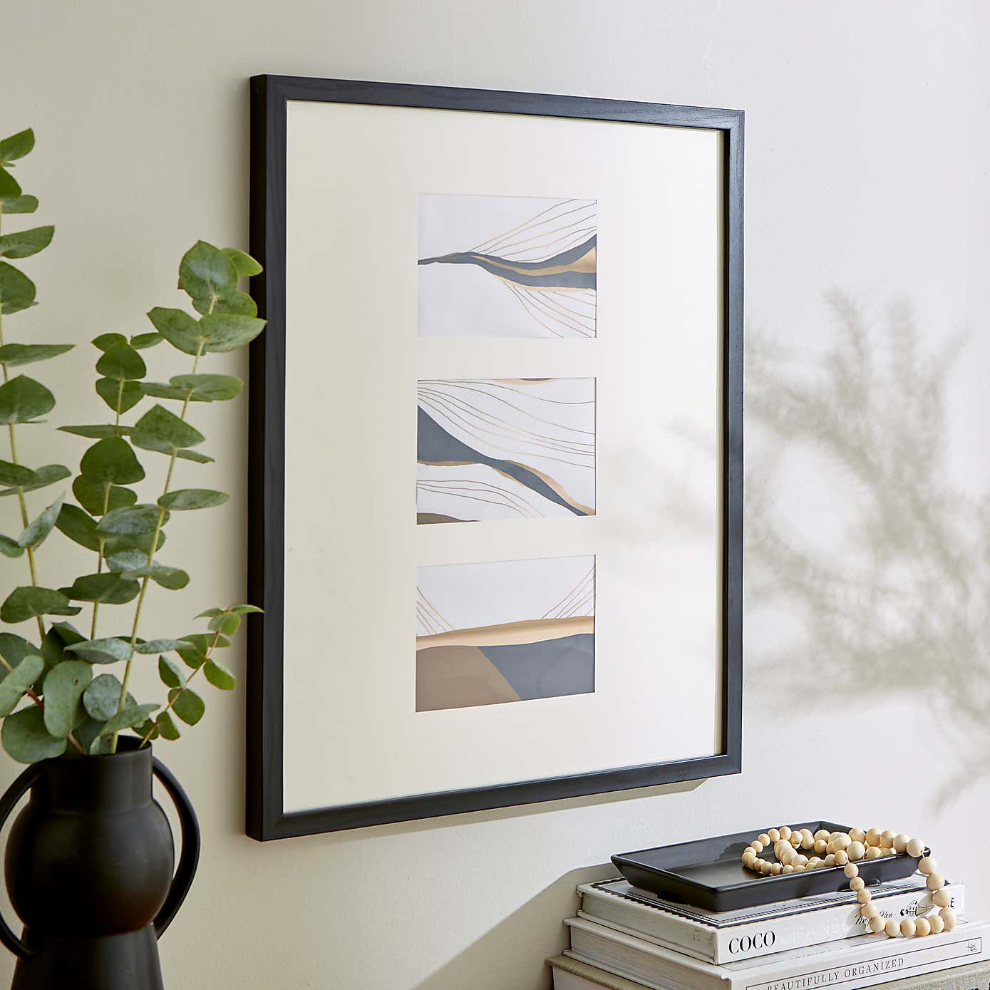 Oversized Mount Triple Multi Photo Frame