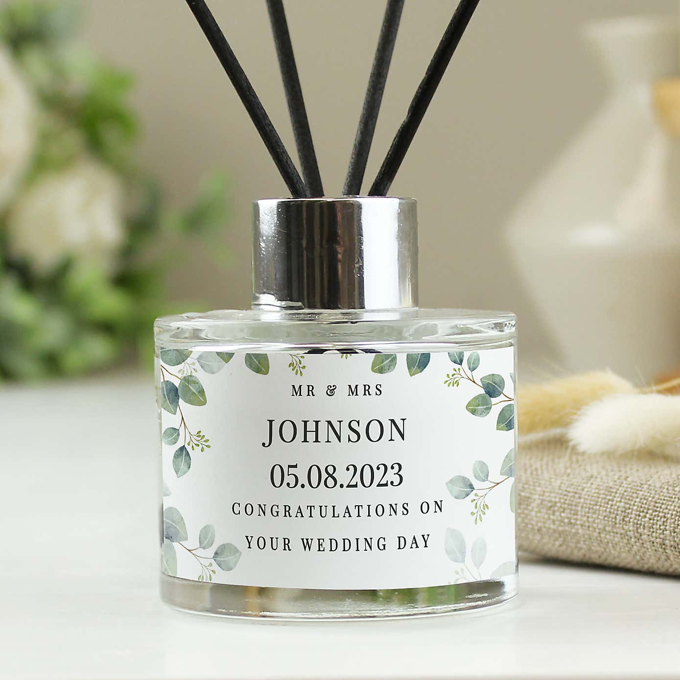 Personalised Botanical Reed Diffuser