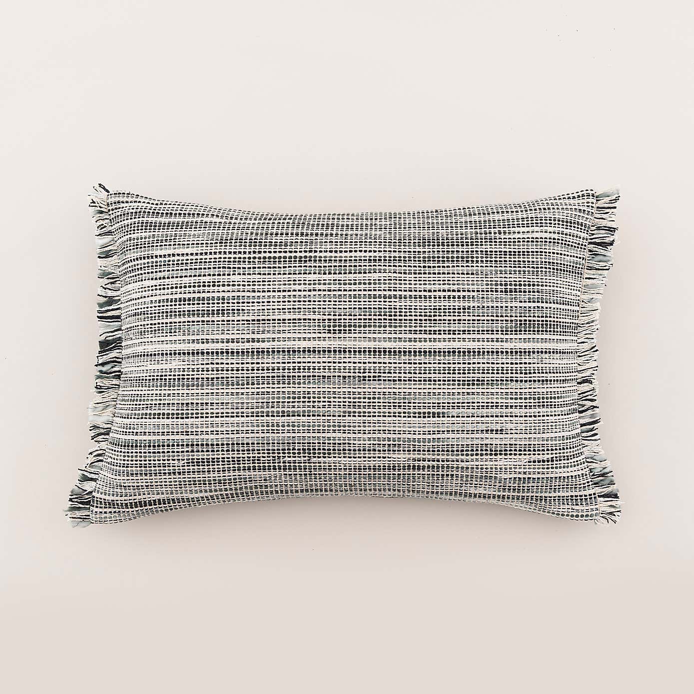 Ava Flat Weave Cotton Rectangle Cushion
