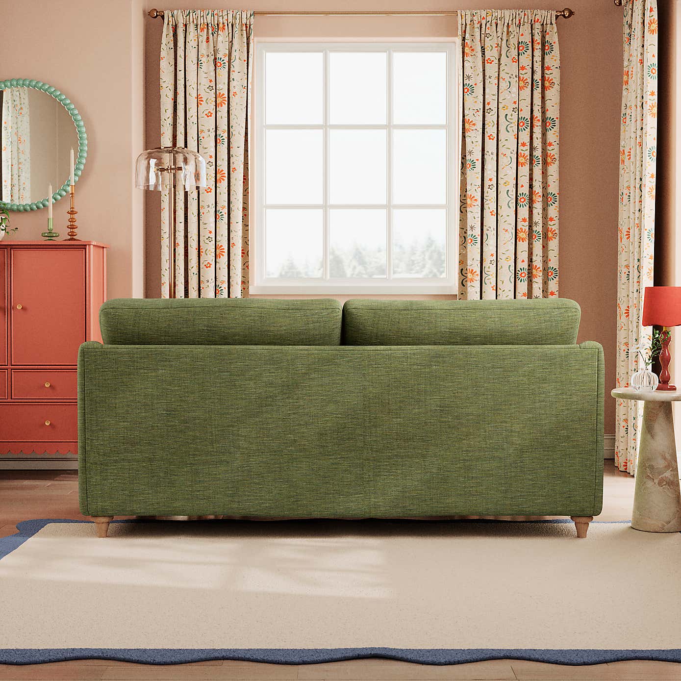 Slub Faux Linen Fabric Sample