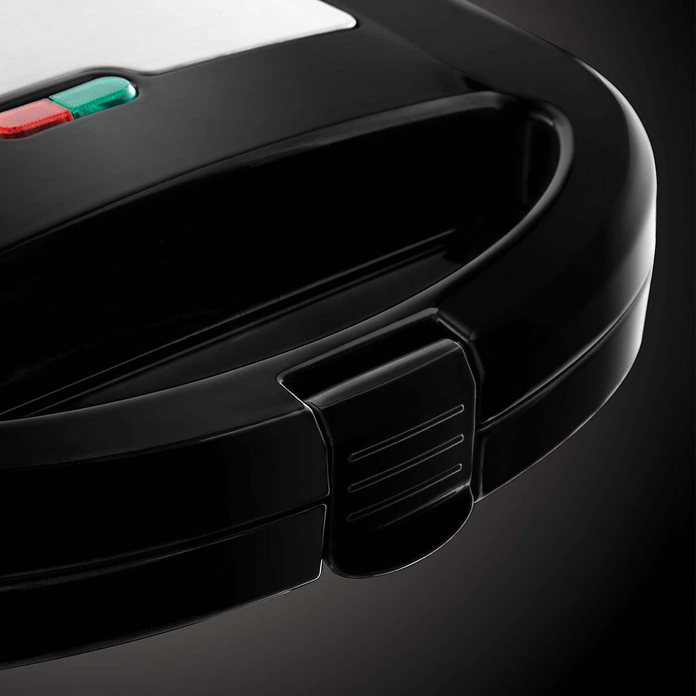 Russell Hobbs 4 Portion Black Deep Fill Sandwich Maker