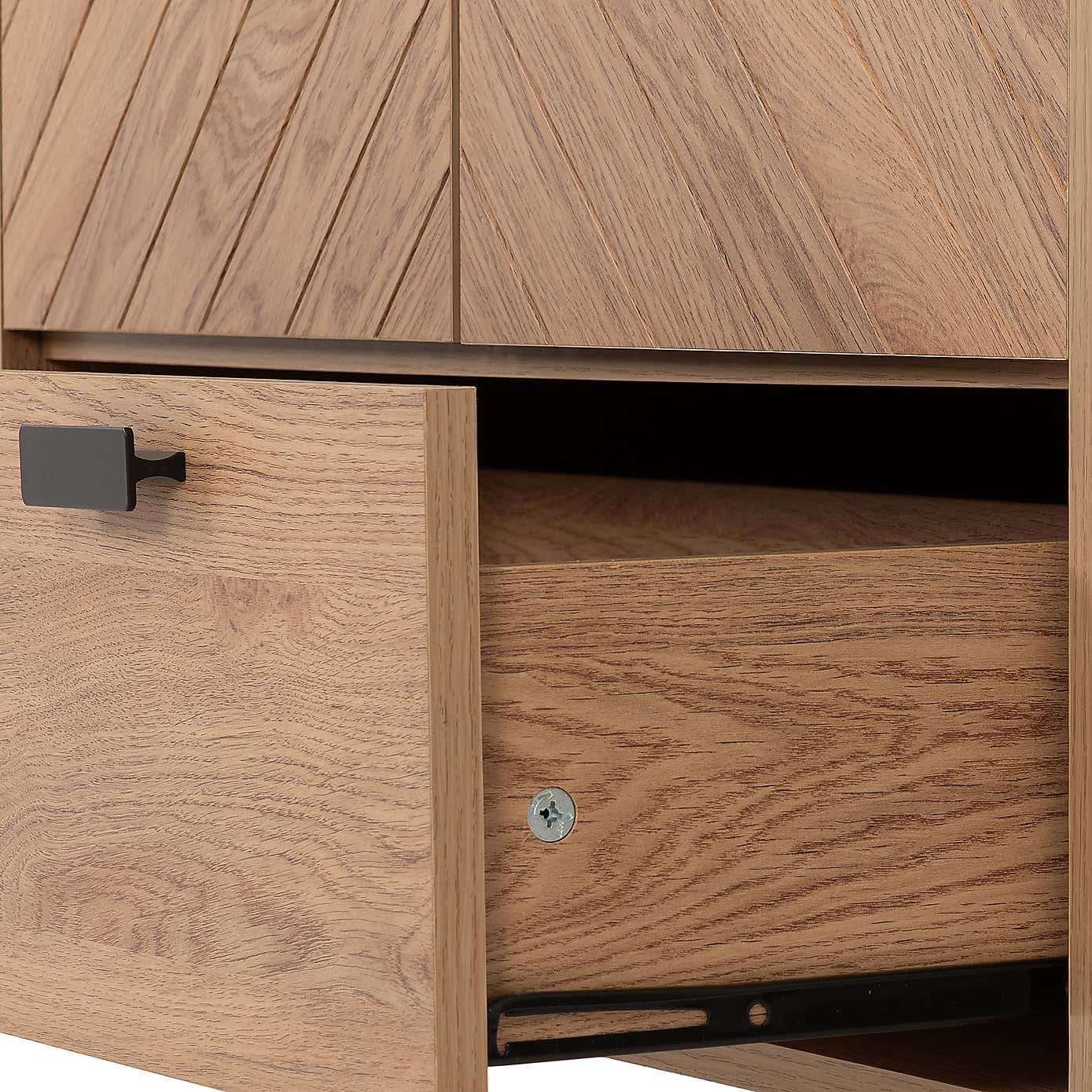 Leon Double Wardrobe, Oak Effect