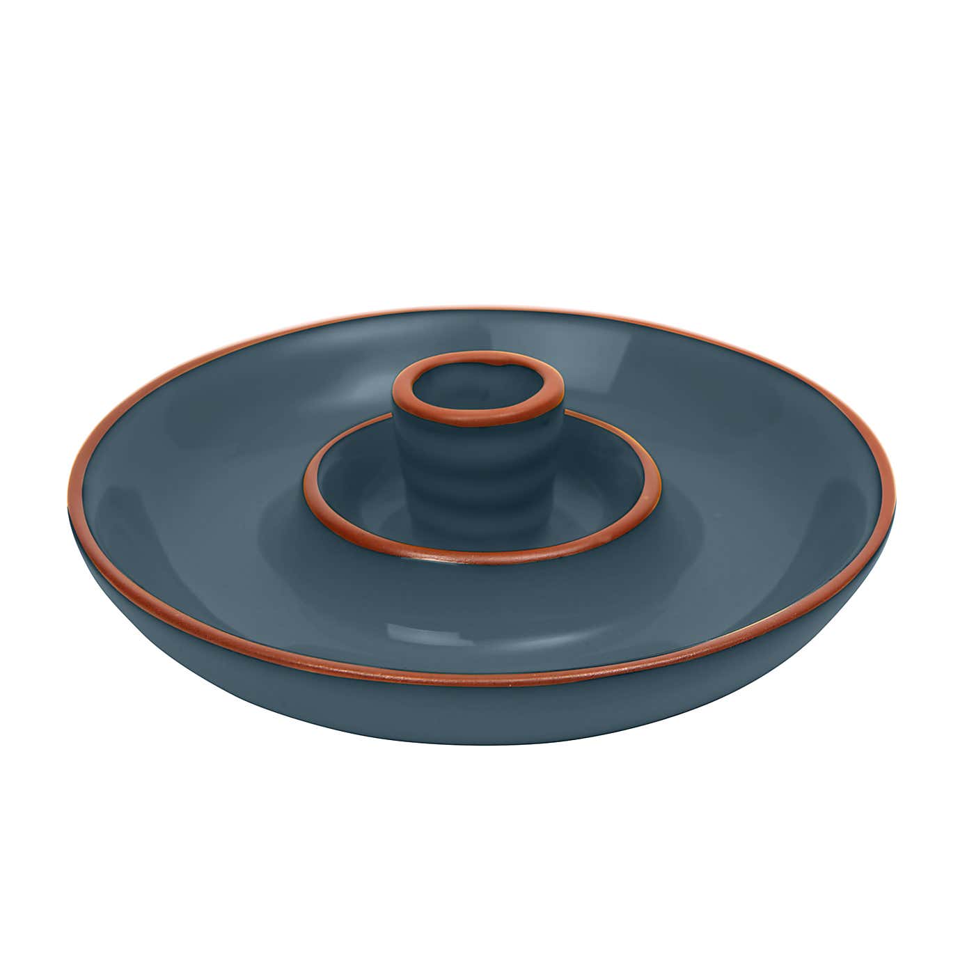 Dexam Sintra Glazed Terracotta Olive Dish