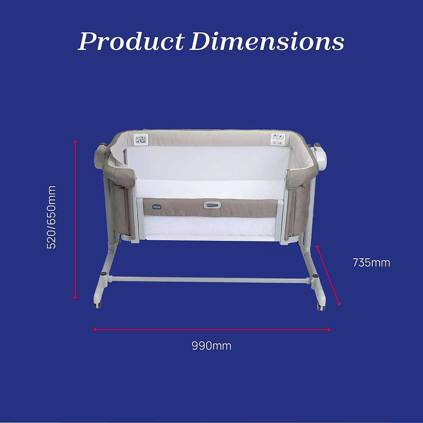 Chicco Next 2 Me Magic Evolution Crib