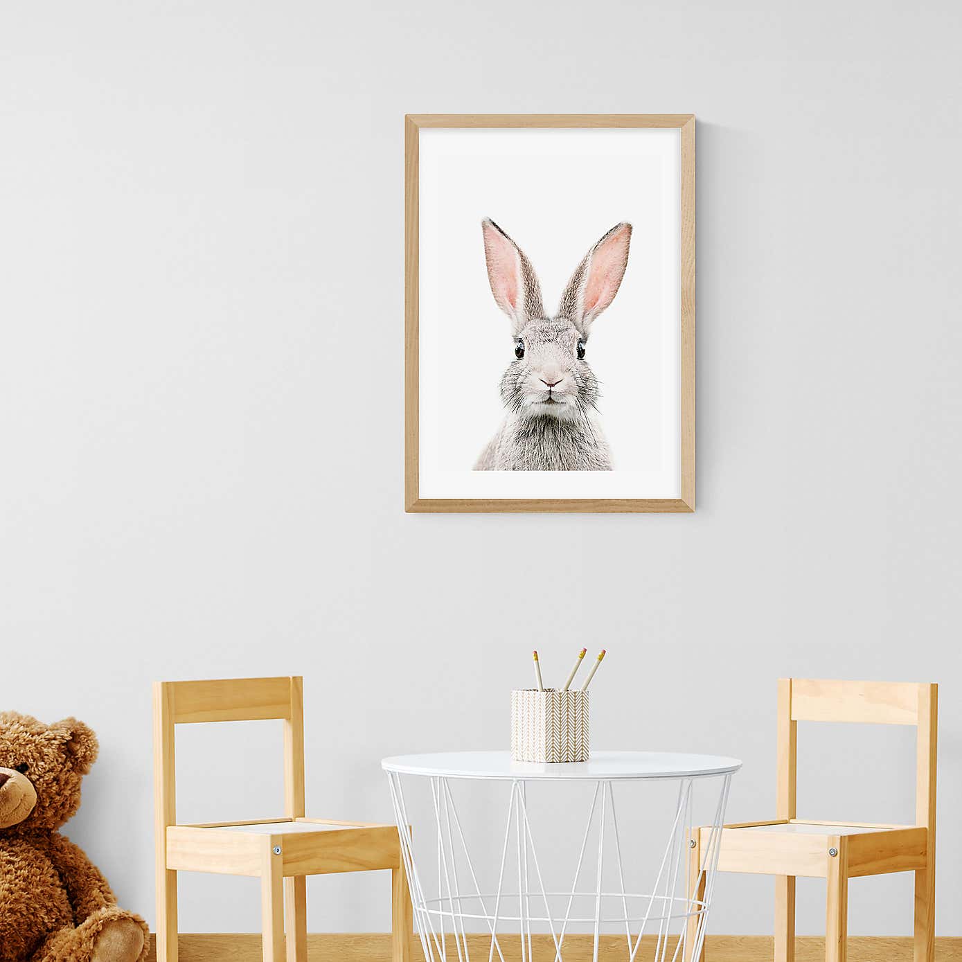 East End Prints Baby Bunny Print