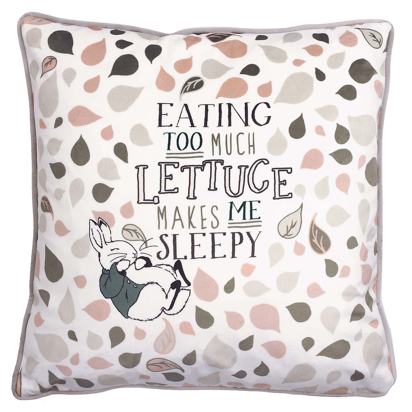 Peter Rabbit Scandi Wood Natural Cushion