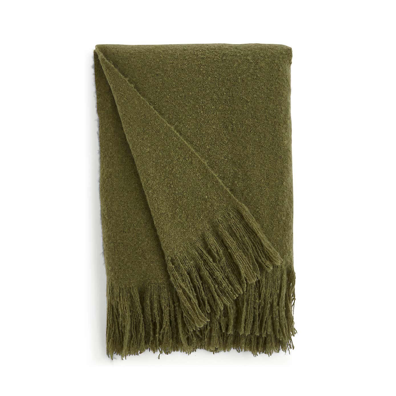 Brushed Boucle Throw