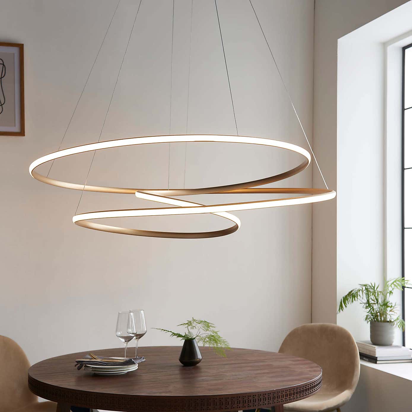 Vogue Tristan Large 1 Light Pendant Light