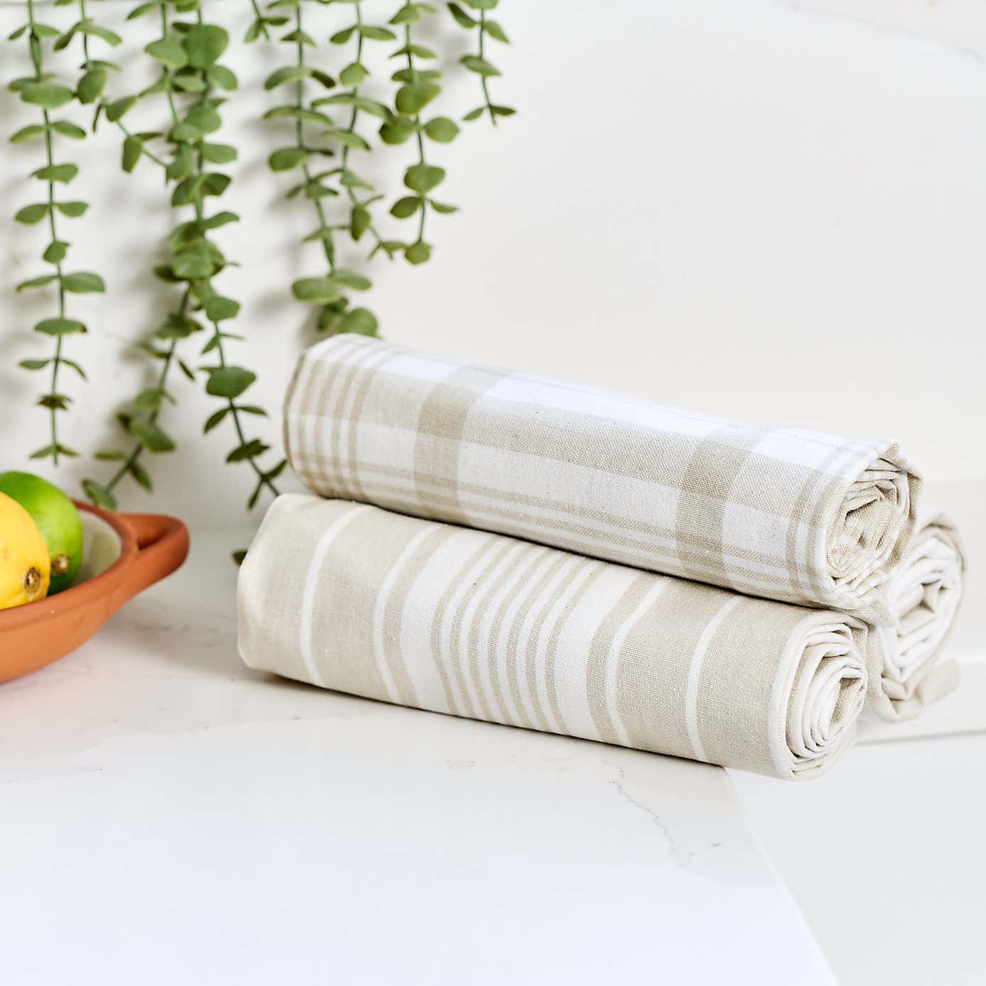 Dexam Love Colour Set of 3 Extra Large Tea Towels