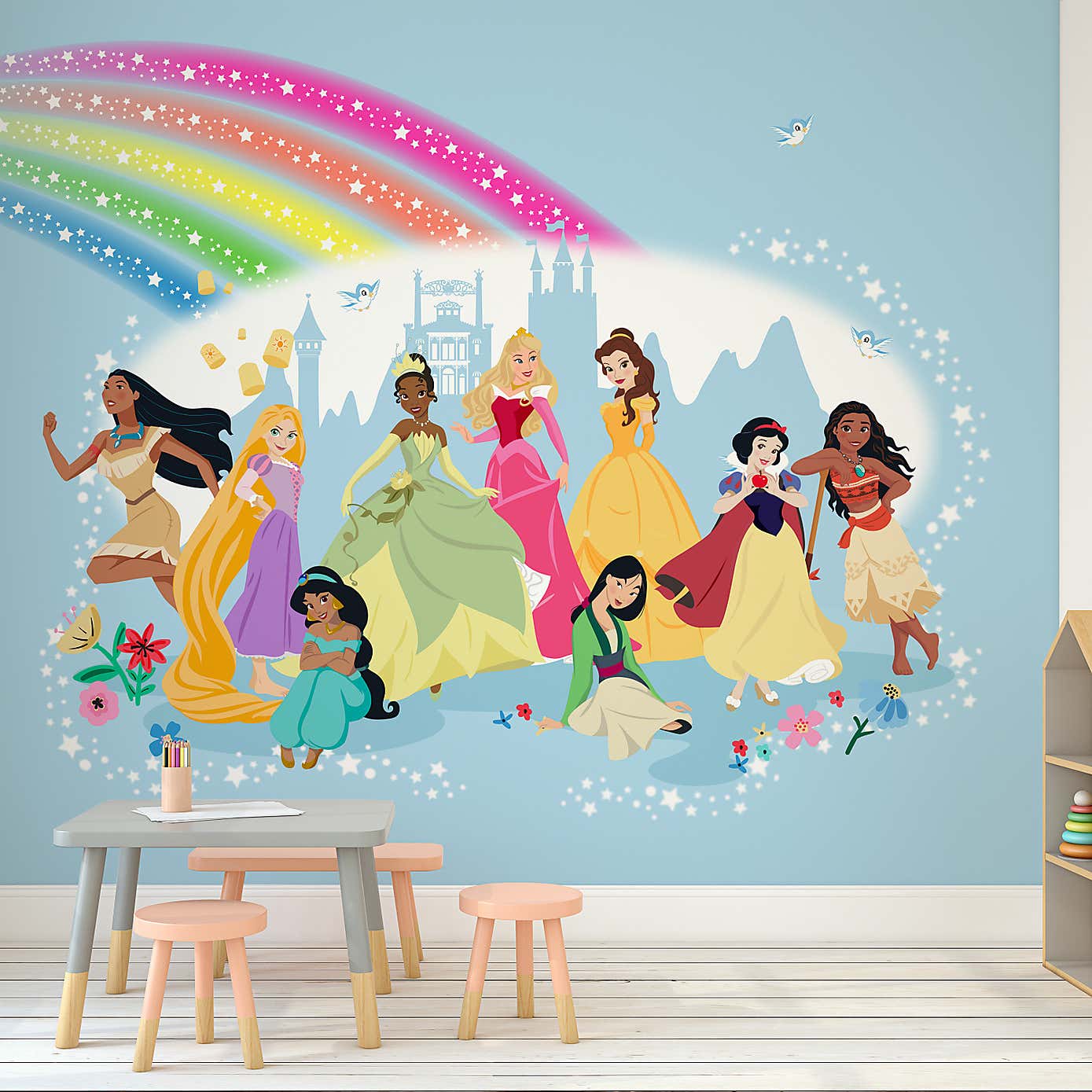 Disney Princess Mural