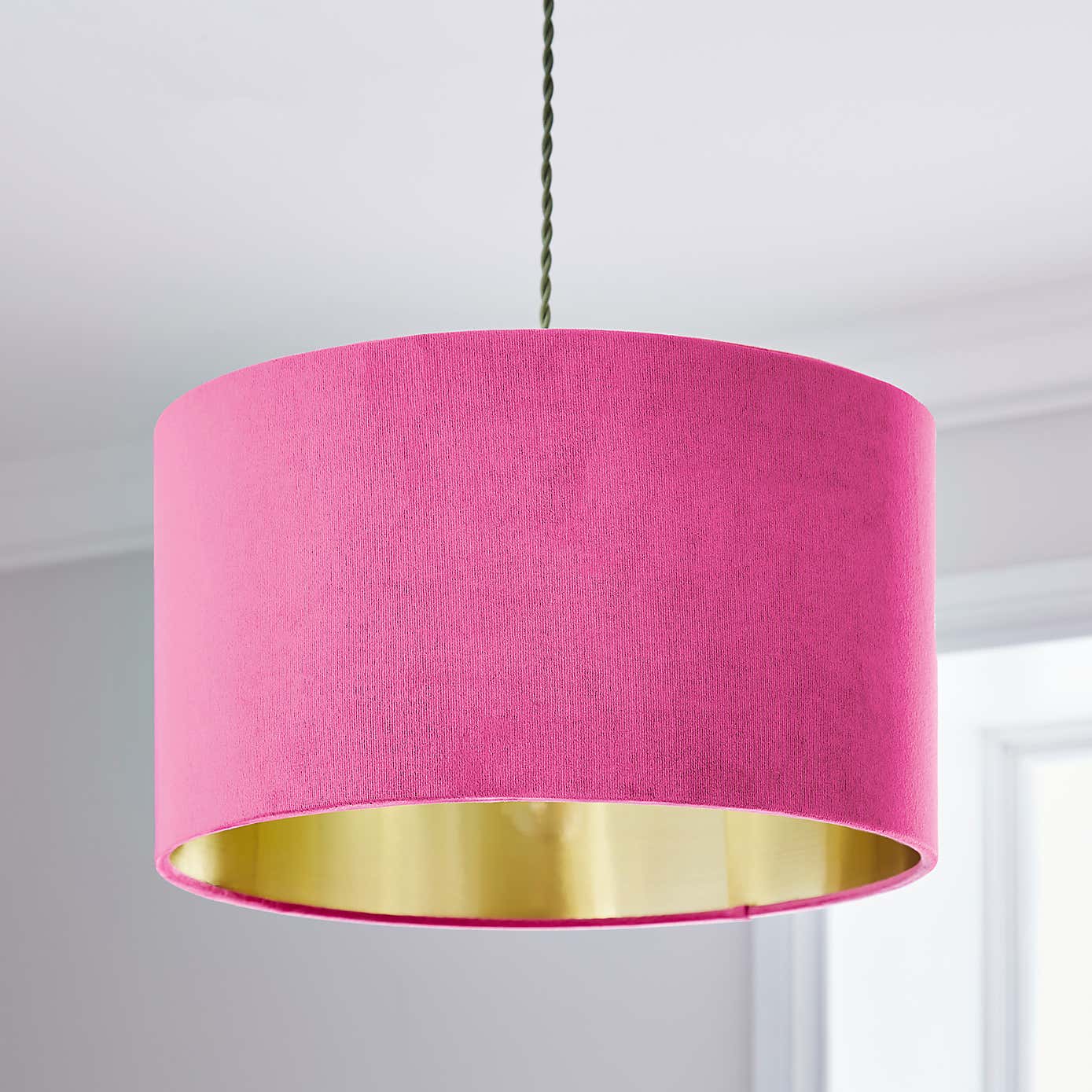 Nesa Velvet Drum Lamp Shade