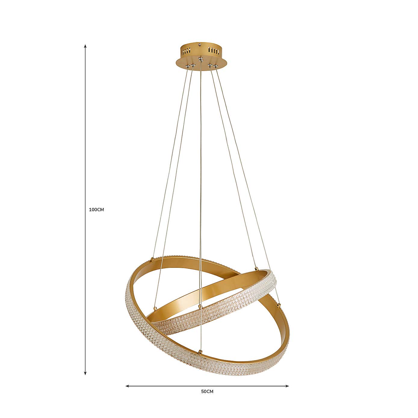 Hotel Harrogate 2 Light Ceiling Light