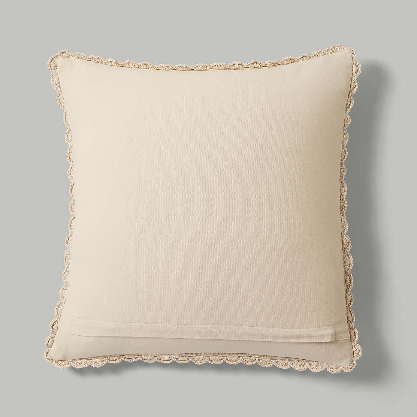 Matalasse Block Print Cotton Square Cushion Cover