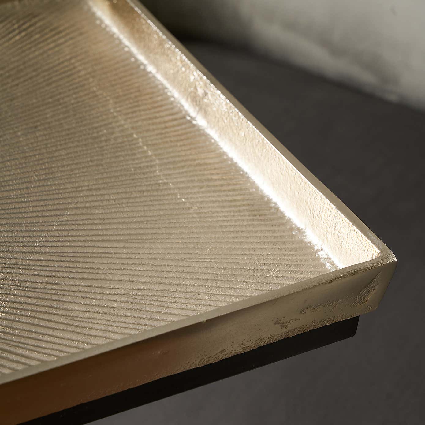 Franklin Supper Side Table, Gold Cast